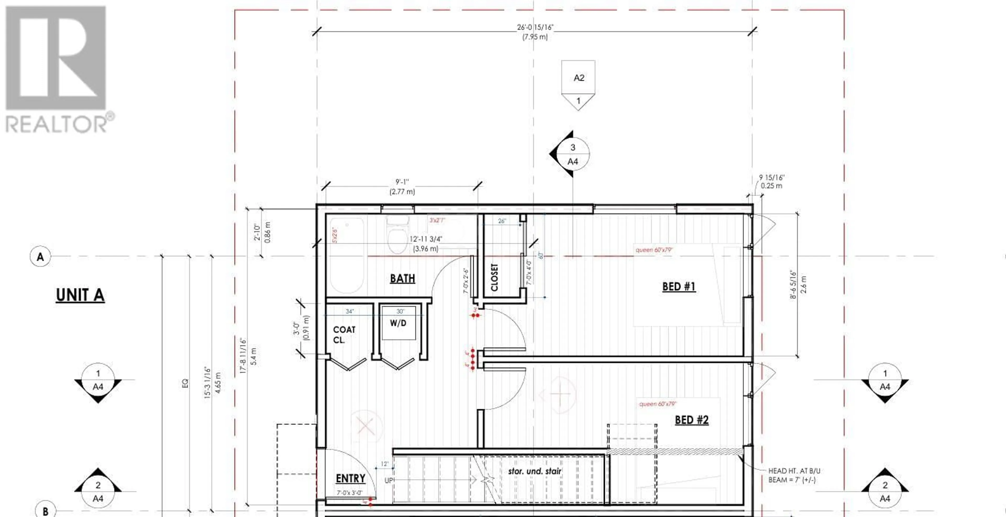 Floor plan for SL A - 309 WEST GORE STREET, Nelson British Columbia V1L3G9