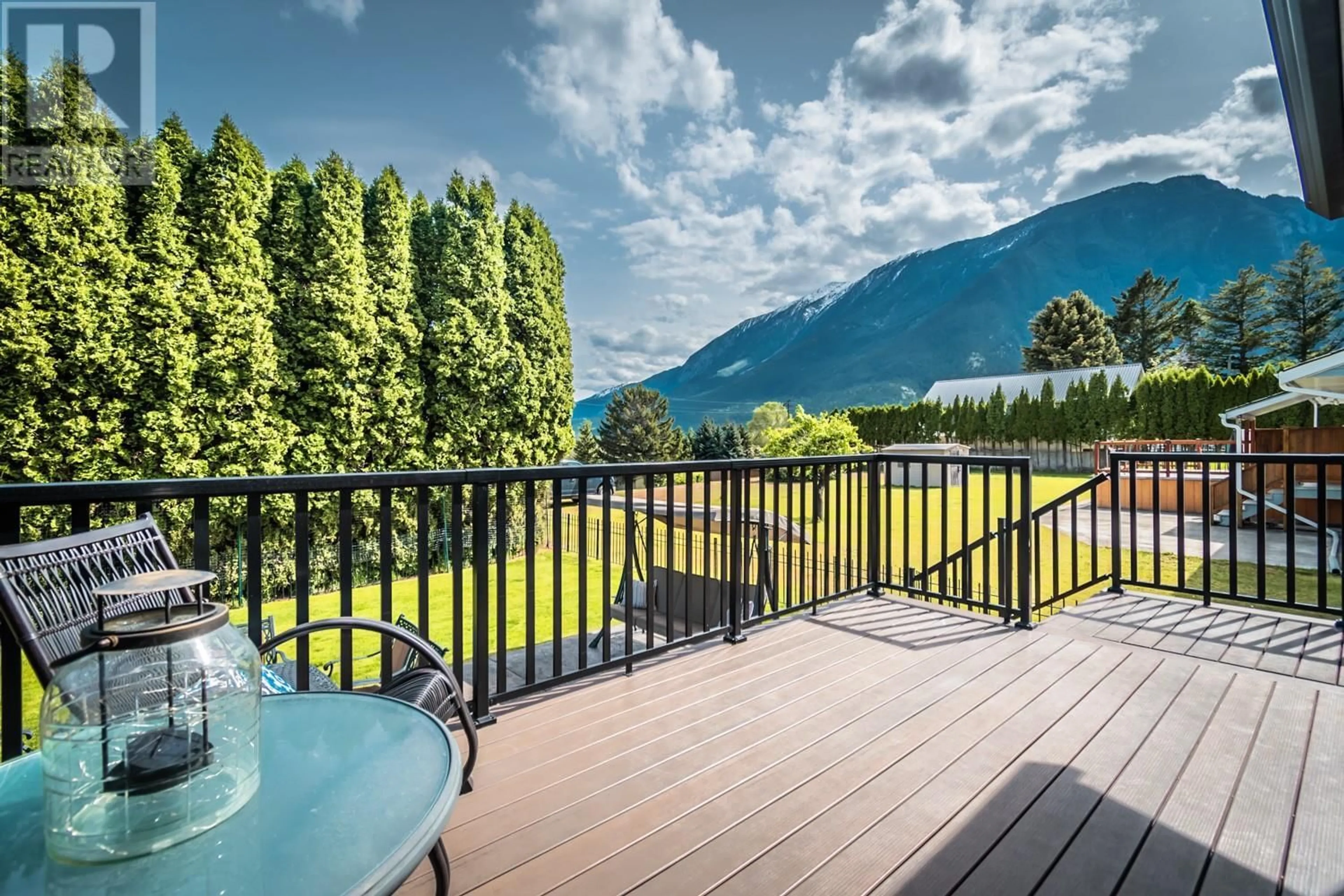 Patio, mountain view for 692 SUMMERS STREET, Lillooet British Columbia V0K1V0
