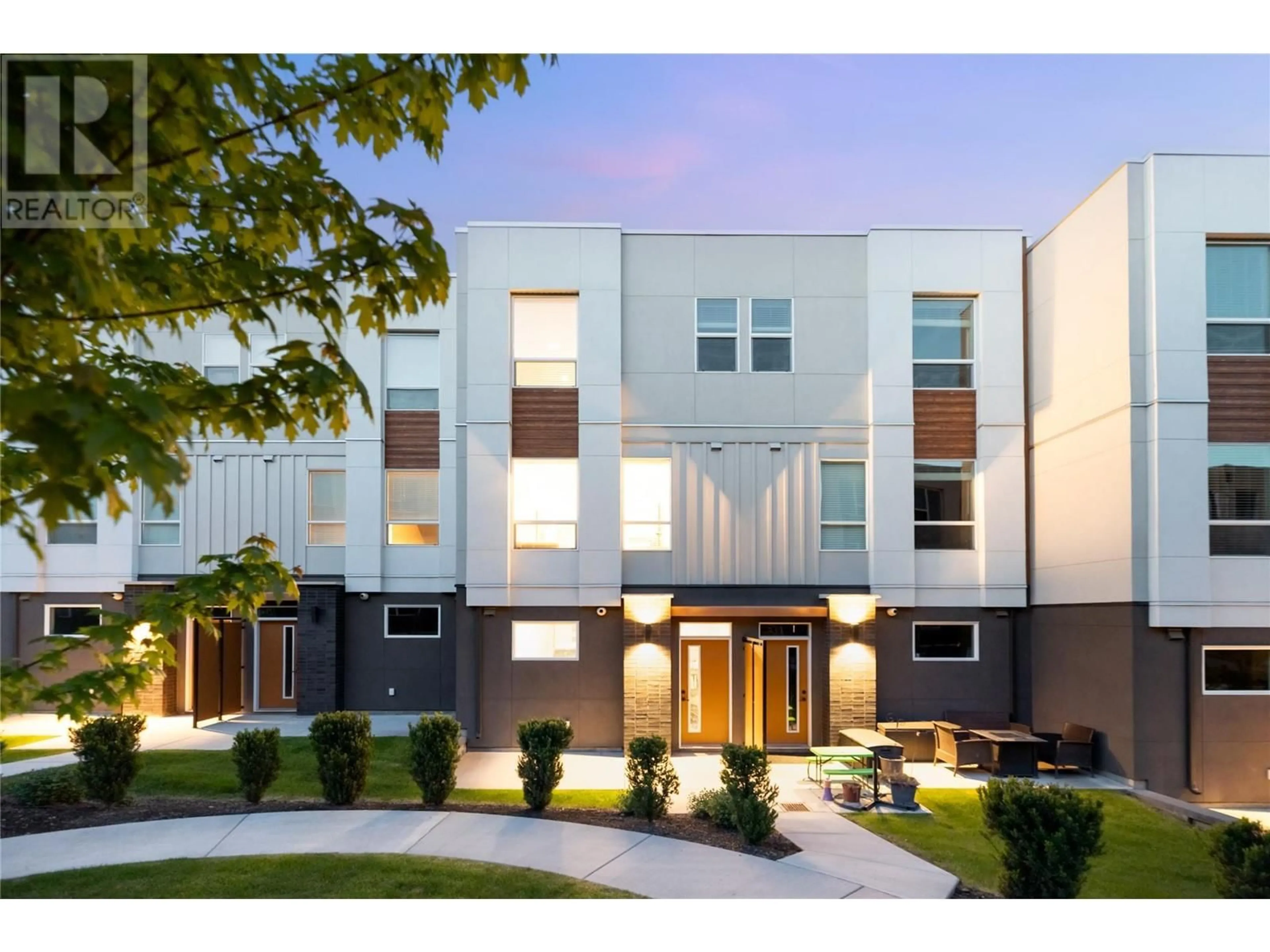 Home with brick exterior material, street for 7 - 610 ACADEMY WAY, Kelowna British Columbia V1V0E8
