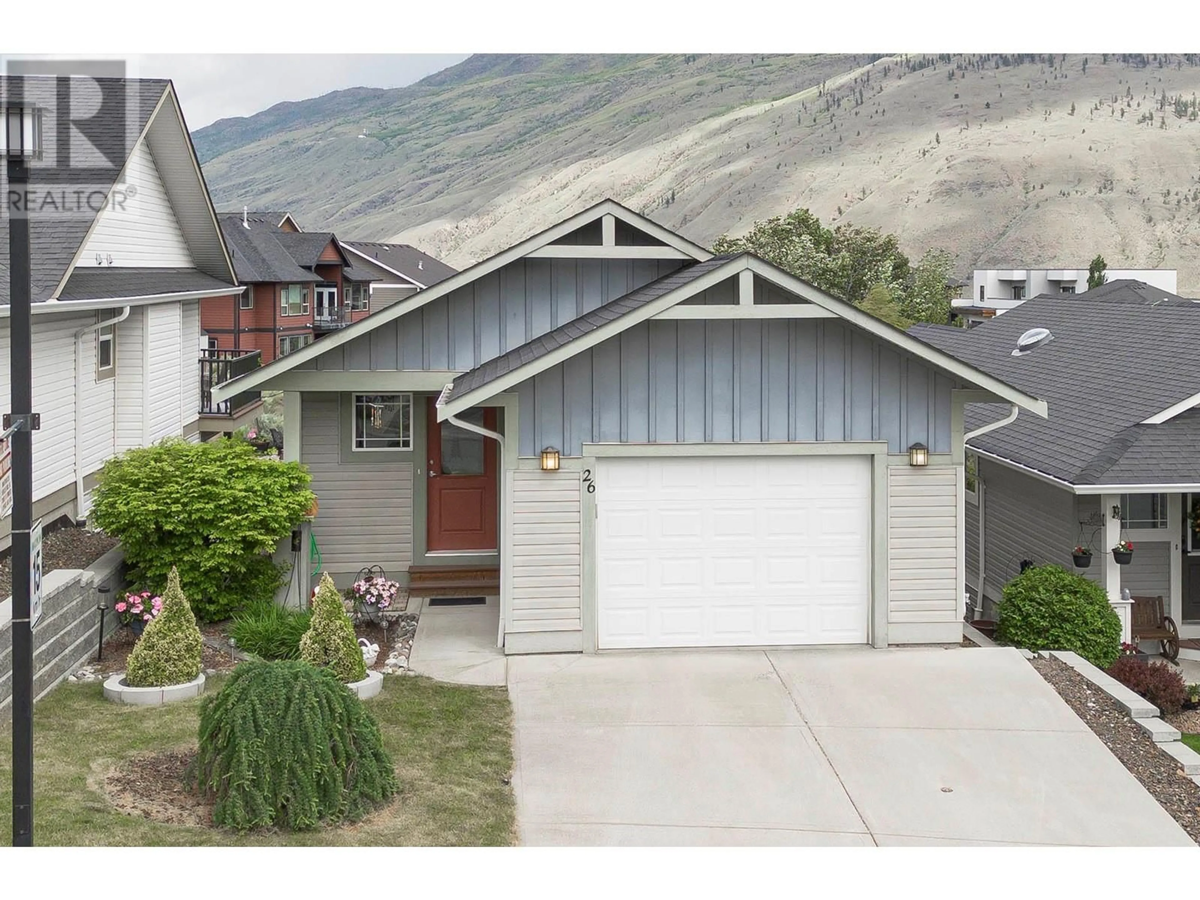 Home with vinyl exterior material, mountain view for 26 - 900 STAGECOACH DRIVE, Kamloops British Columbia V2B0B7