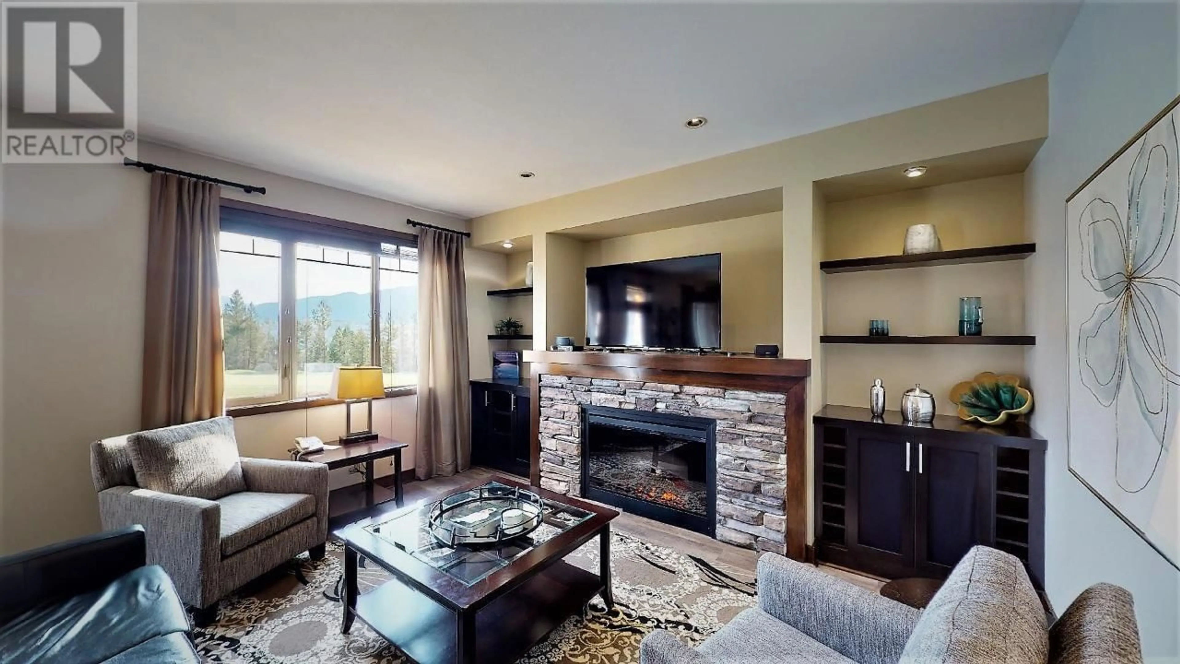 Living room with furniture, unknown for 824 A - 800 BIGHORN BOULEVARD, Radium Hot Springs British Columbia V0A1M0