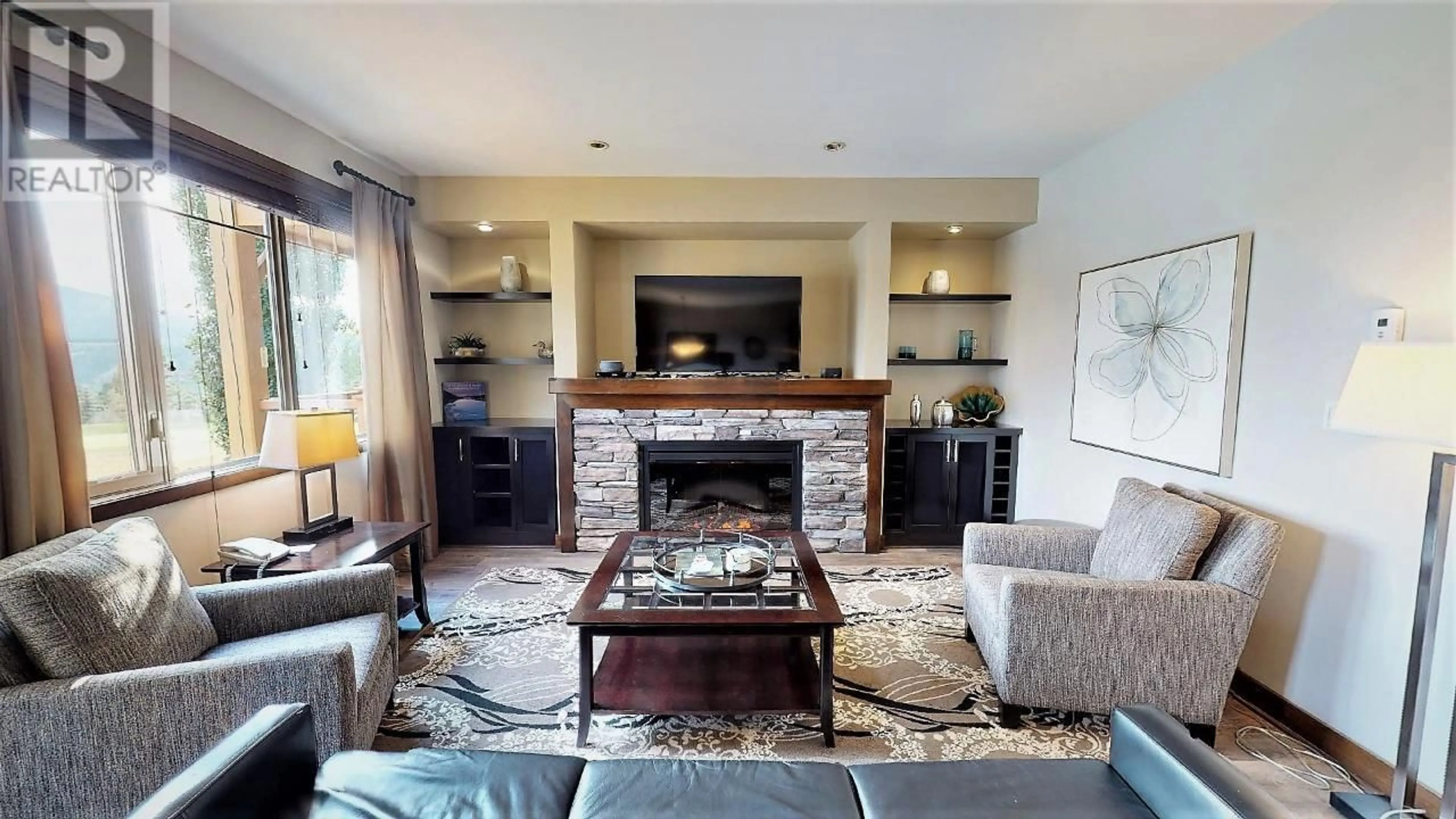 Living room with furniture, unknown for 824 A - 800 BIGHORN BOULEVARD, Radium Hot Springs British Columbia V0A1M0
