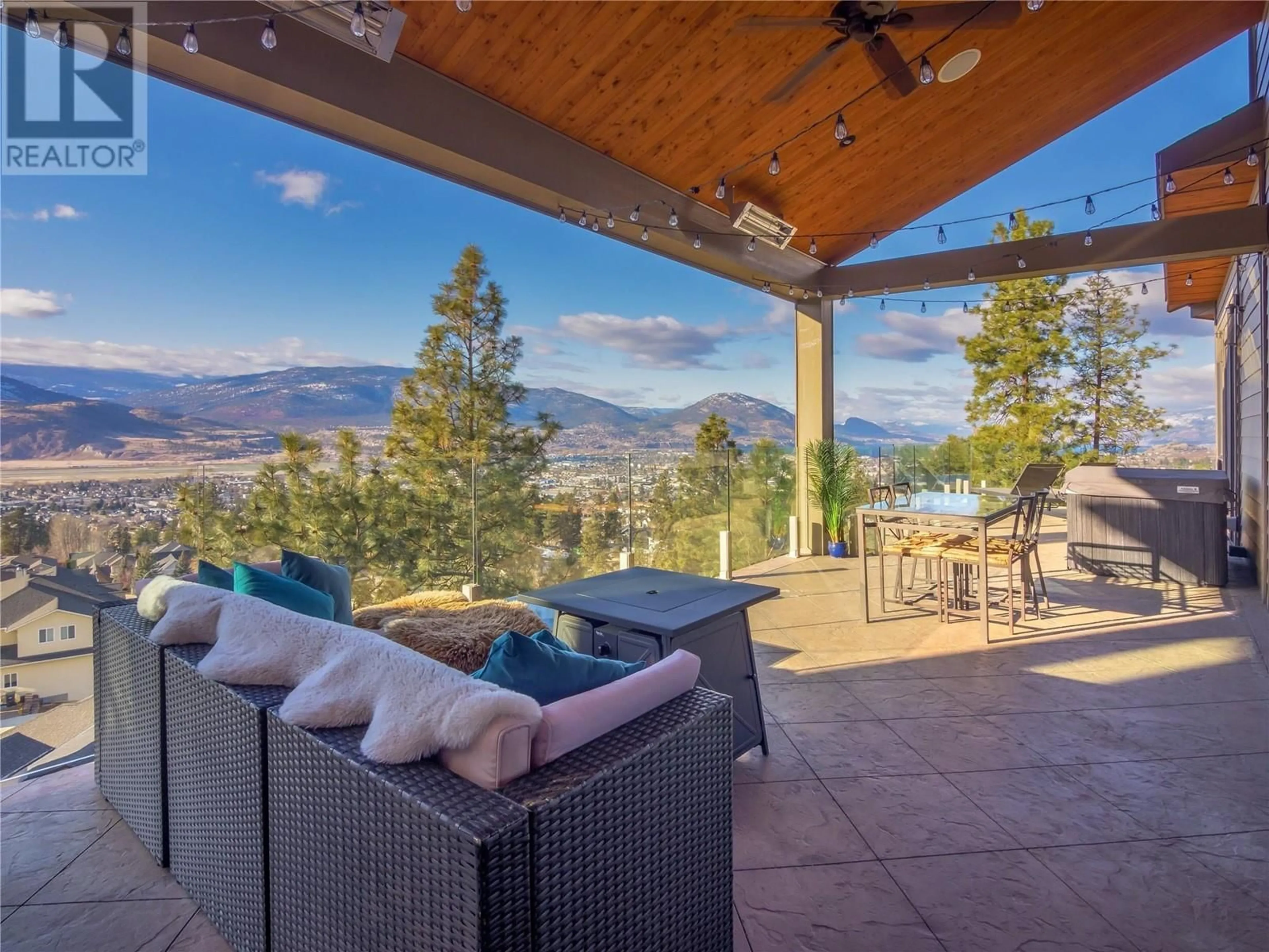 Patio, mountain view for 2871 PARTRIDGE DRIVE, Penticton British Columbia V2A9A9