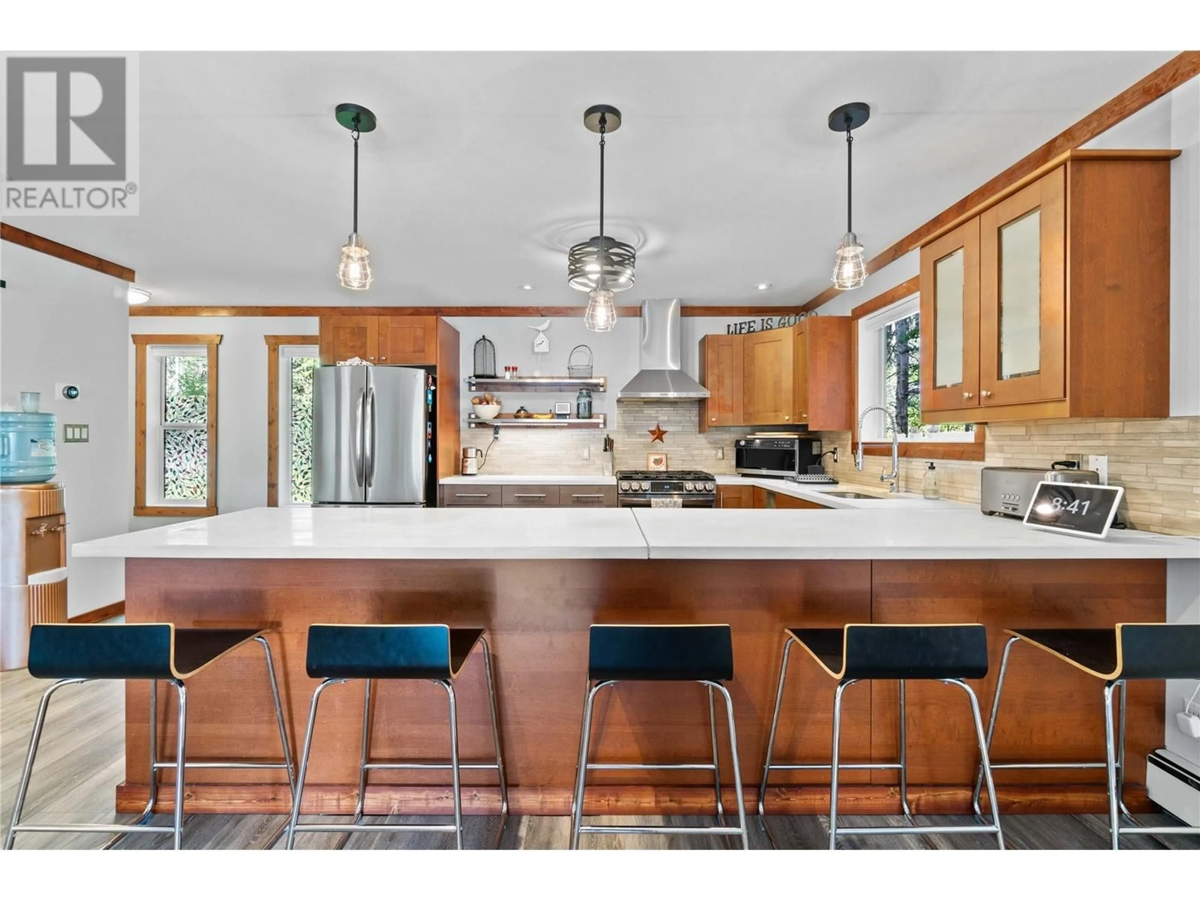 Open concept kitchen, unknown for 701 PARK ROAD, Enderby British Columbia V4Y4H6