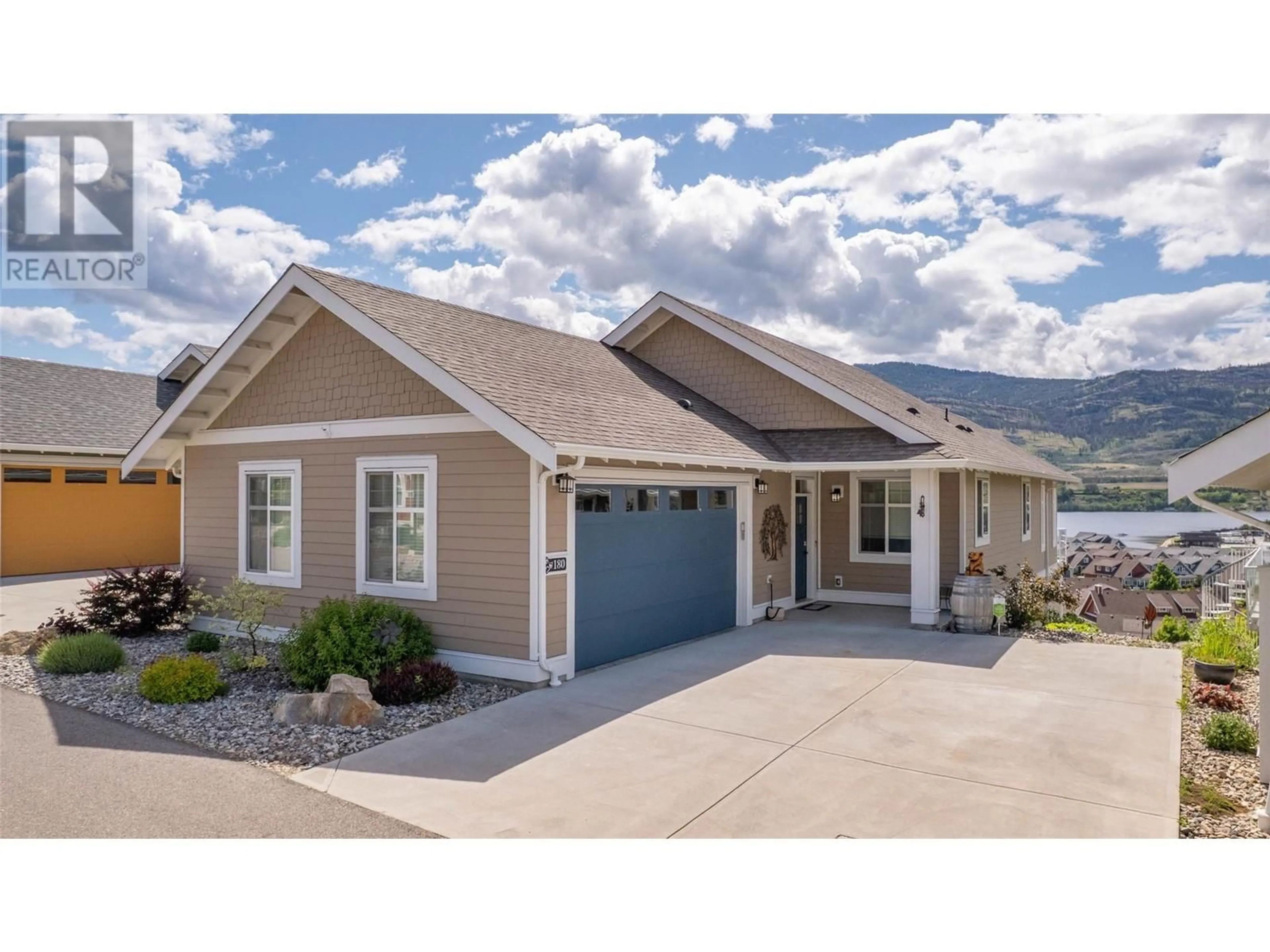 Home with vinyl exterior material, water/lake/river/ocean view for 180 - 2450 RADIO TOWER ROAD, Oliver British Columbia V0H1T1