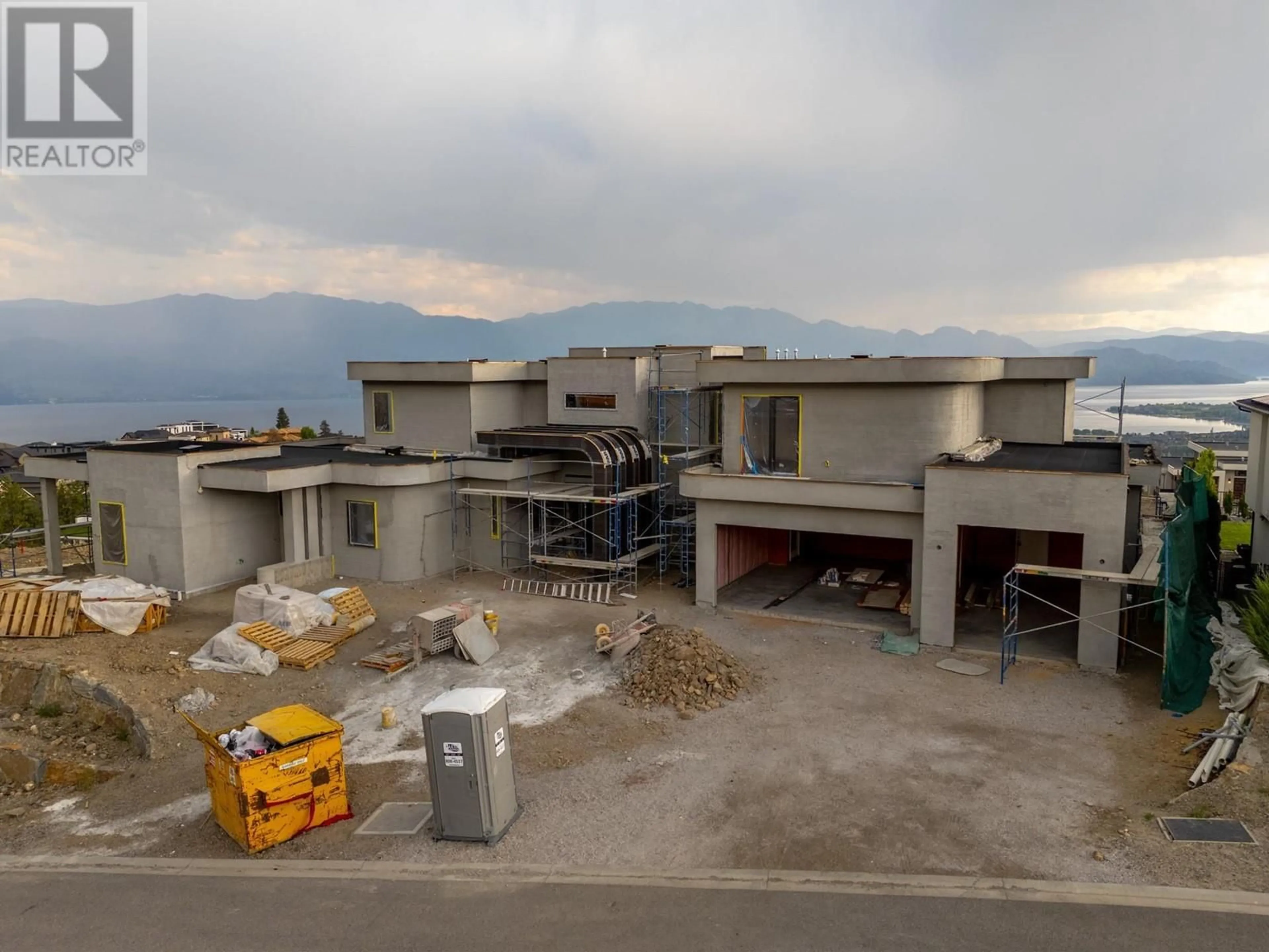 A pic from outside/outdoor area/front of a property/back of a property/a pic from drone, building for 1643 TOURIGA PLACE, West Kelowna British Columbia V4T3B5