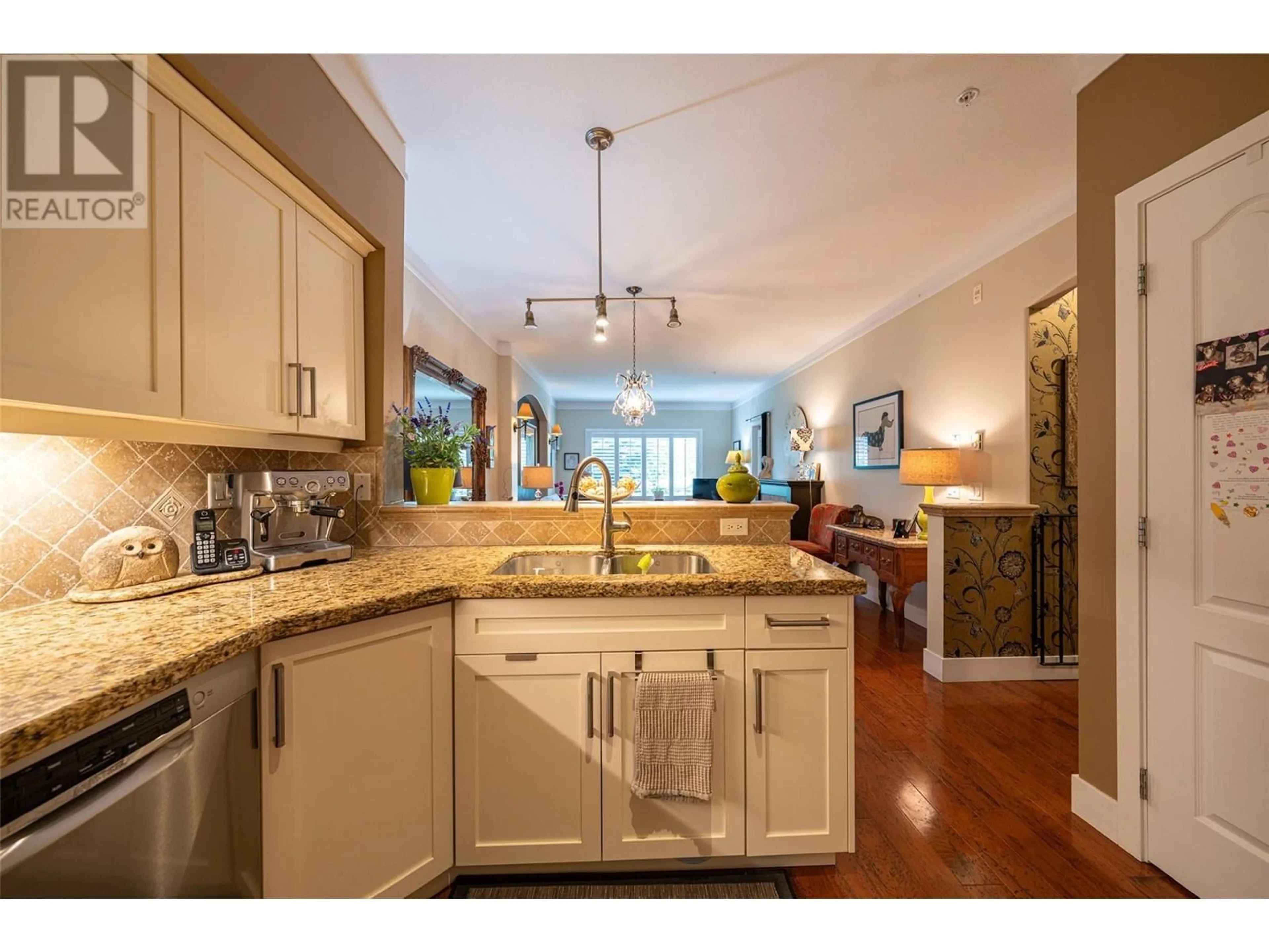 Open concept kitchen, unknown for 108 - 688 LEQUIME ROAD, Kelowna British Columbia V1W1A4