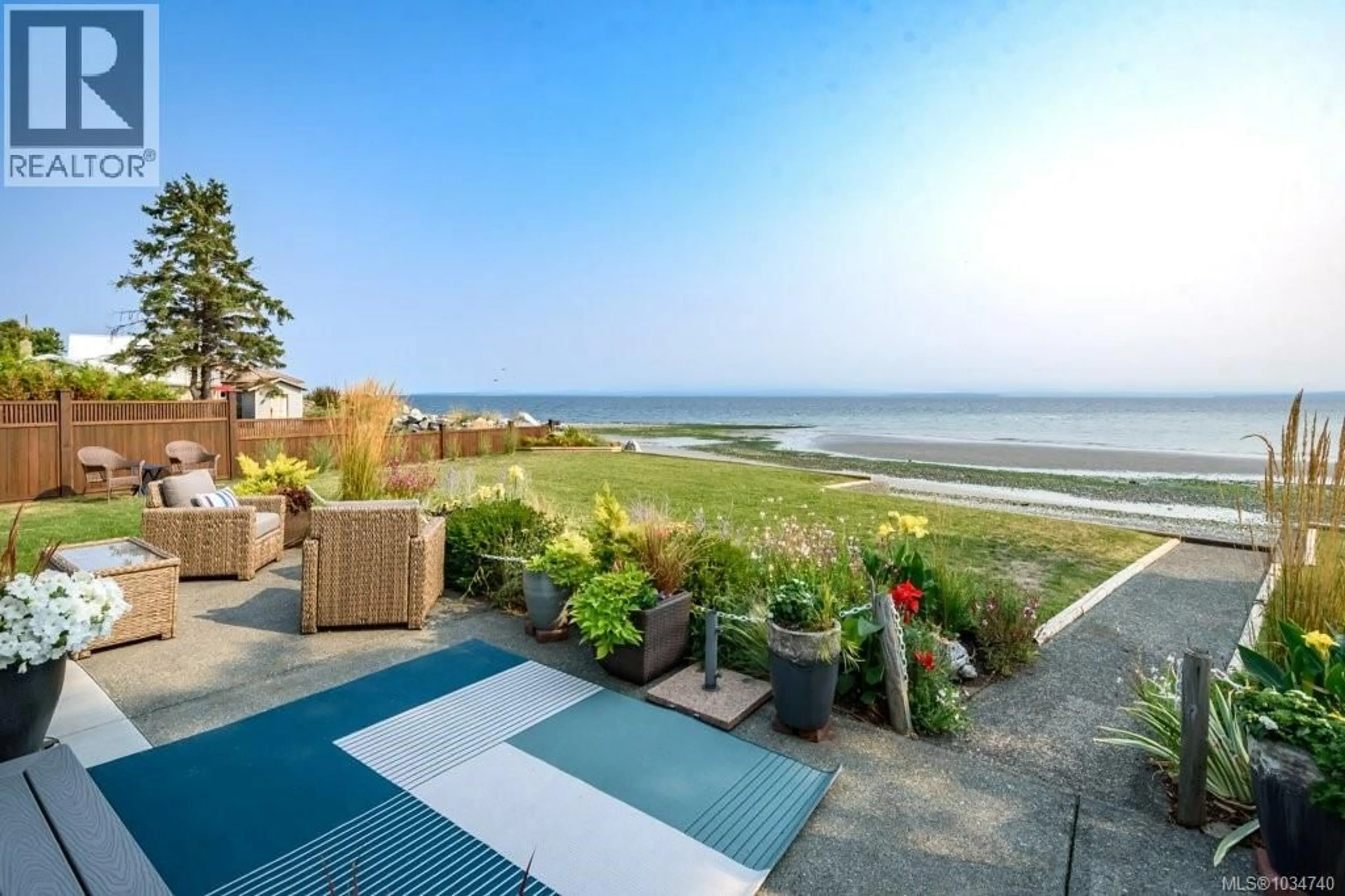 Patio, water/lake/river/ocean view for 1938 SINGING SANDS ROAD, Courtenay British Columbia V9M3X9