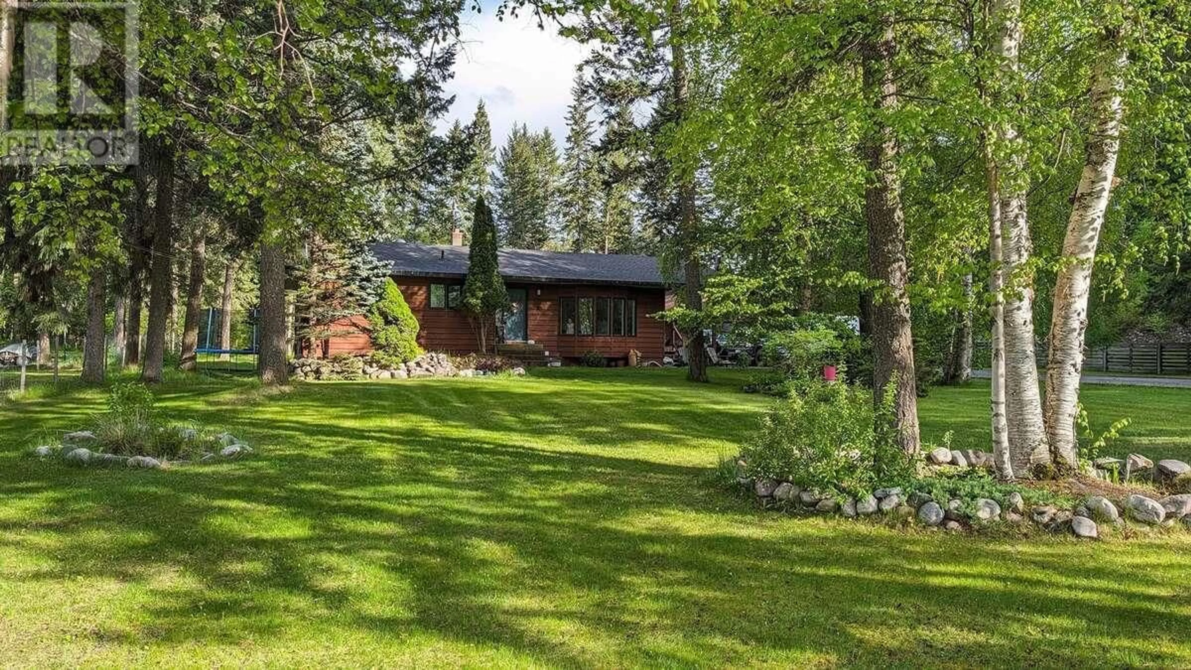 A pic from outside/outdoor area/front of a property/back of a property/a pic from drone, forest/trees view for 967 JACOB ROAD, Golden British Columbia V0A1H2