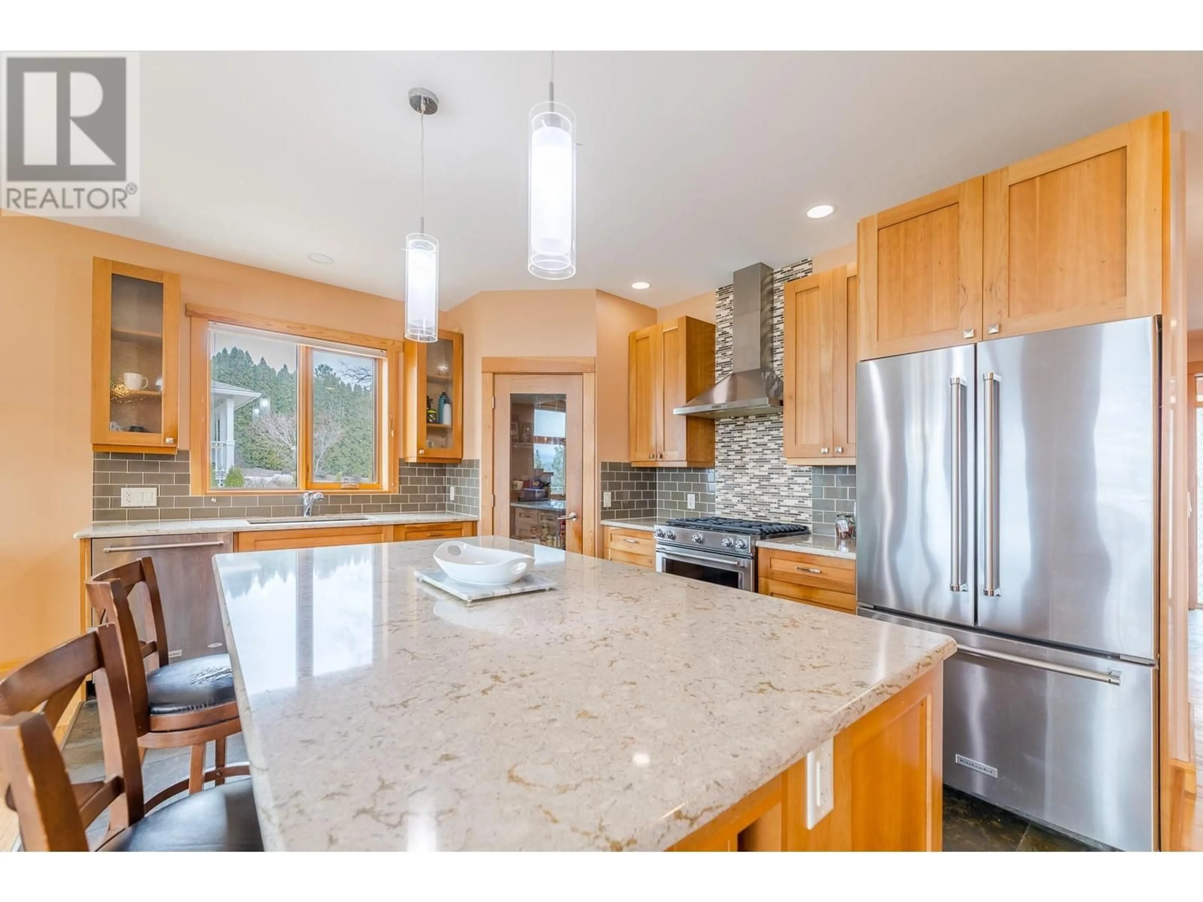Open concept kitchen, ceramic/tile floor for 2765 WINIFRED ROAD, Naramata British Columbia V0H1N1