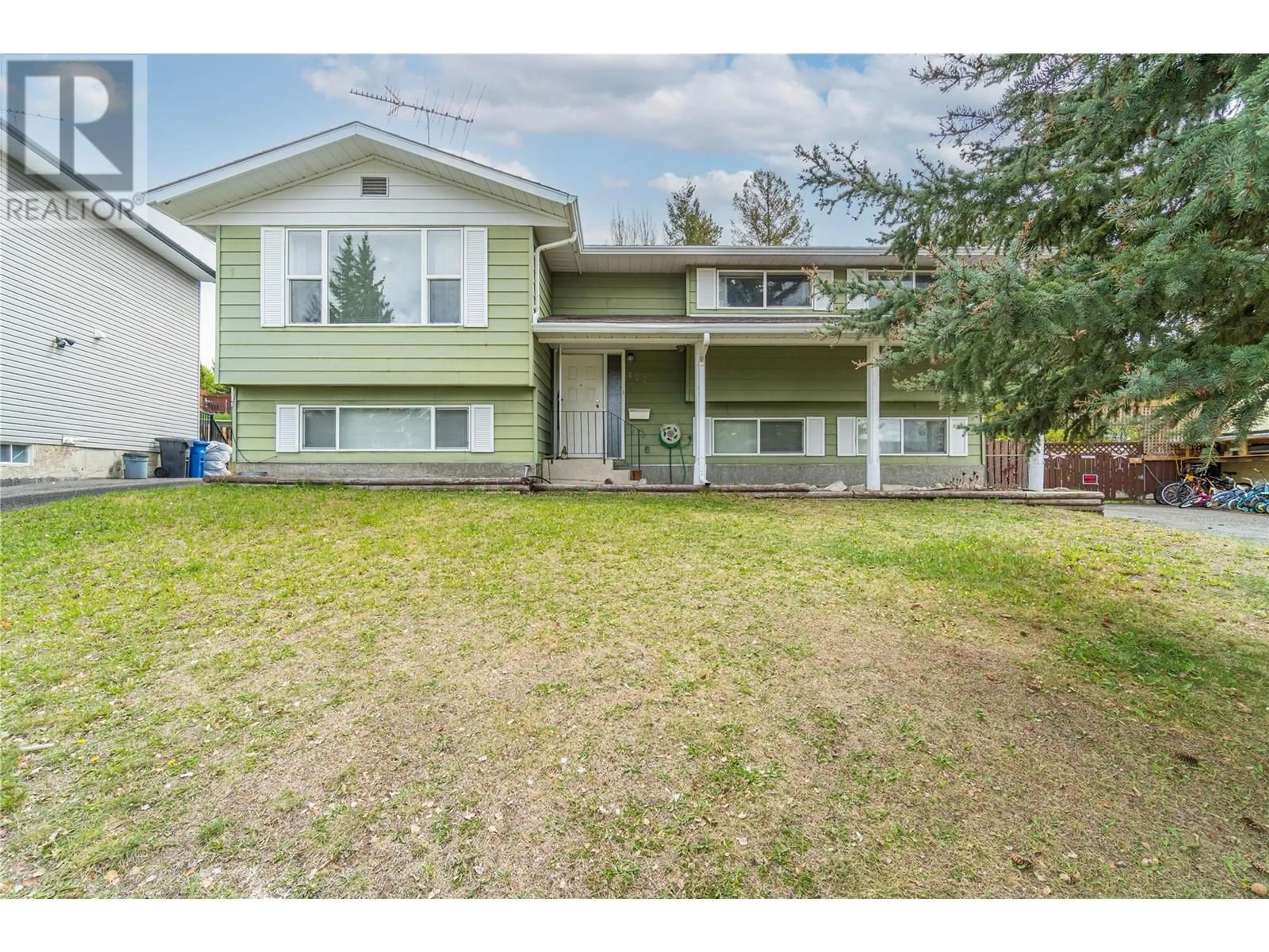Home with vinyl exterior material, street for 172 ASPEN CRESCENT, Logan Lake British Columbia V0K1W0