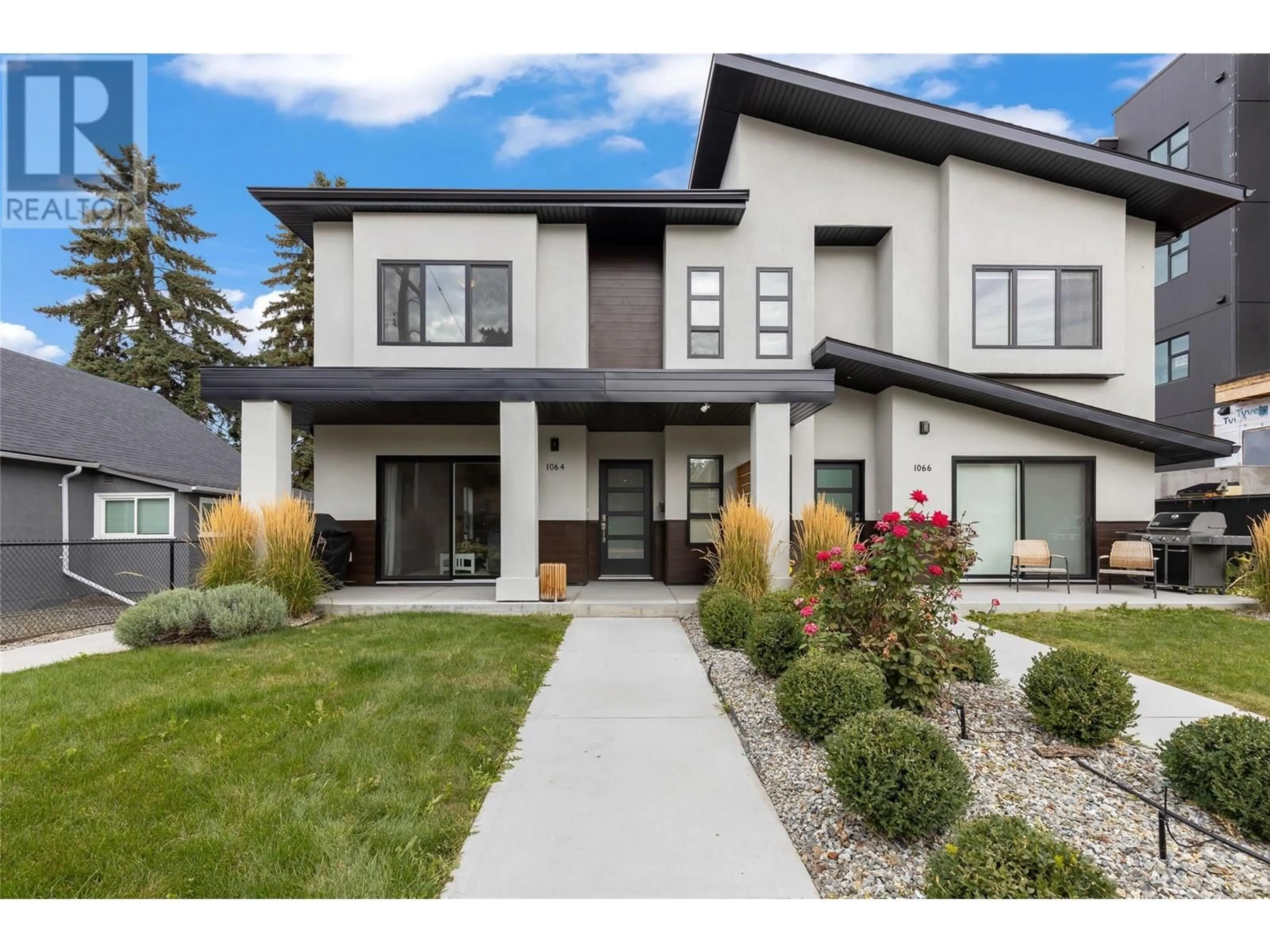 Home with brick exterior material, street for 1064 LAWSON AVENUE, Kelowna British Columbia V1Y6T4