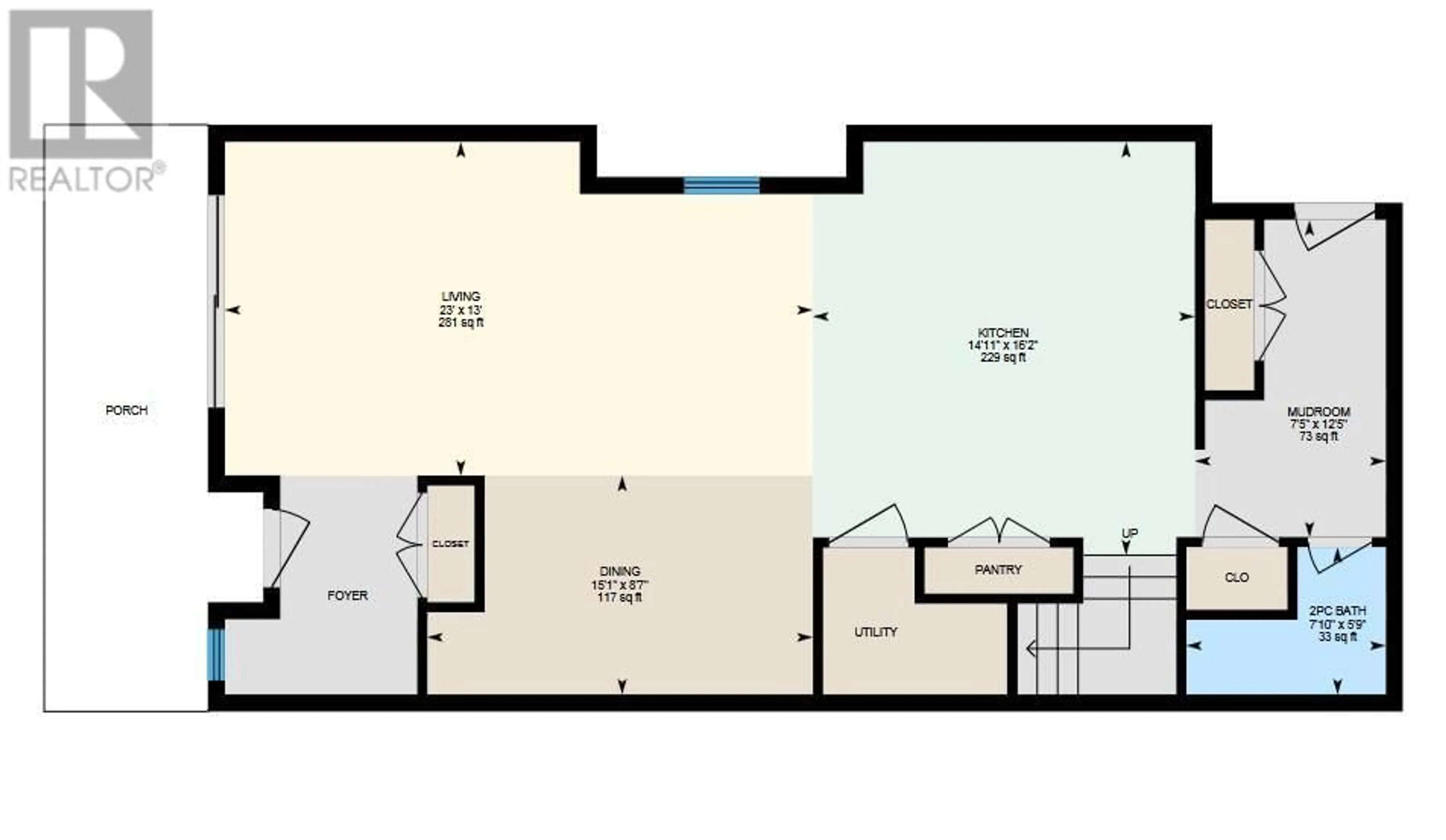 Floor plan for 1064 LAWSON AVENUE, Kelowna British Columbia V1Y6T4