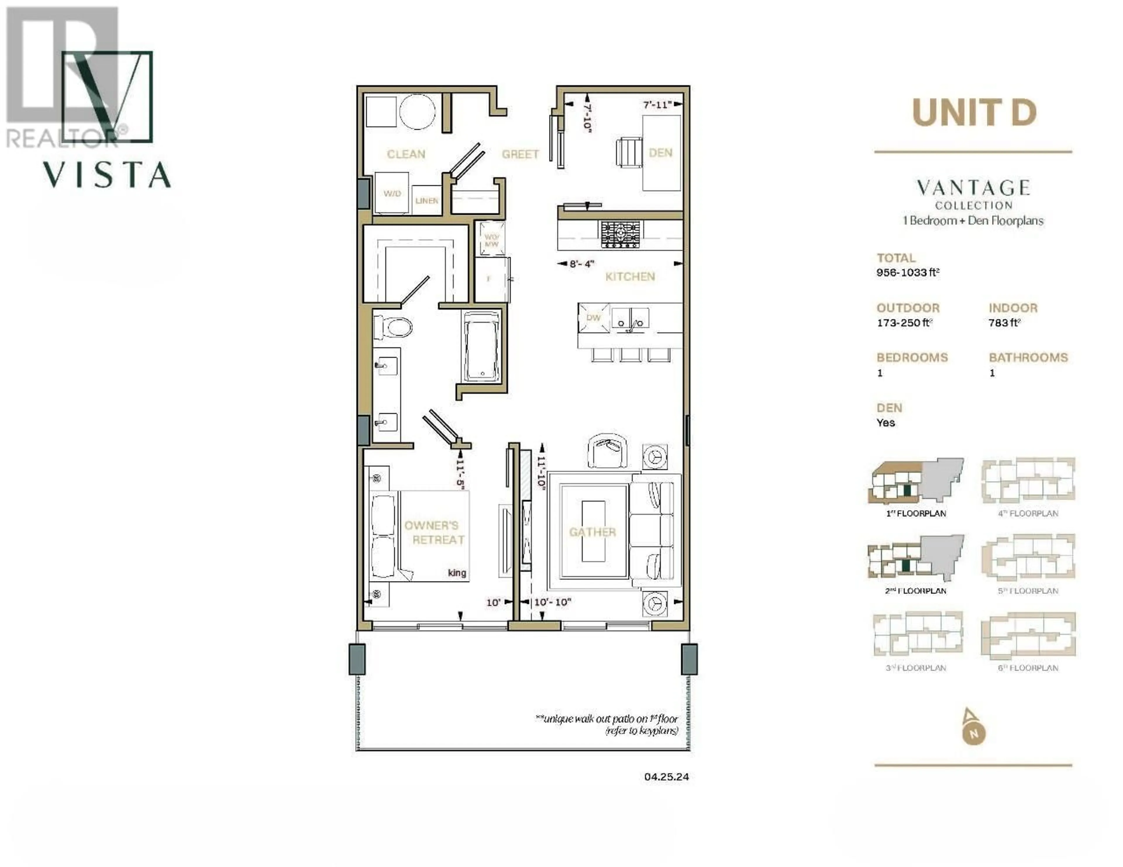 Floor plan for 107 - 75 PREDATOR RIDGE DRIVE, Vernon British Columbia V1H0A5