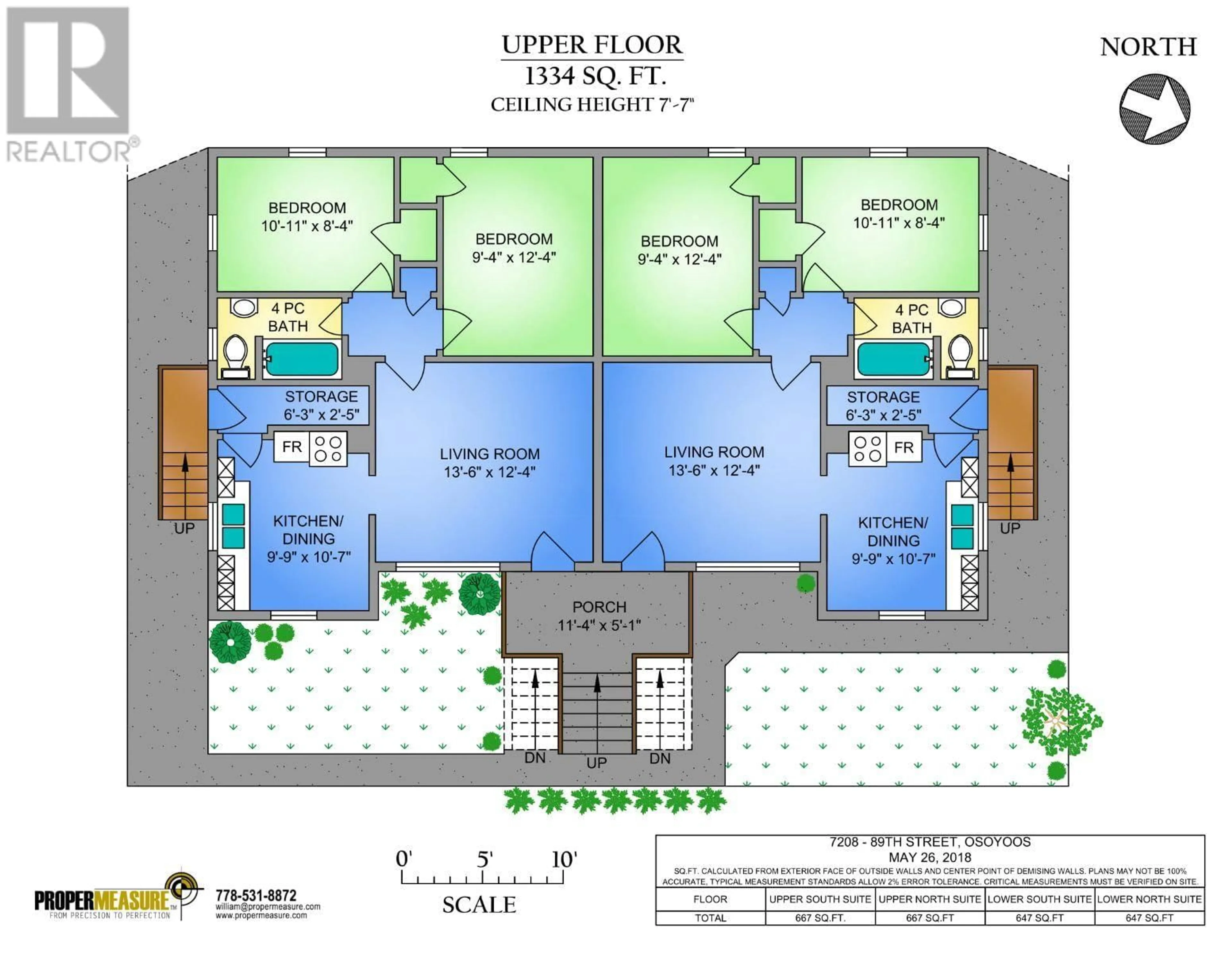 Floor plan for 7208 89TH STREET, Osoyoos British Columbia V0H1V1