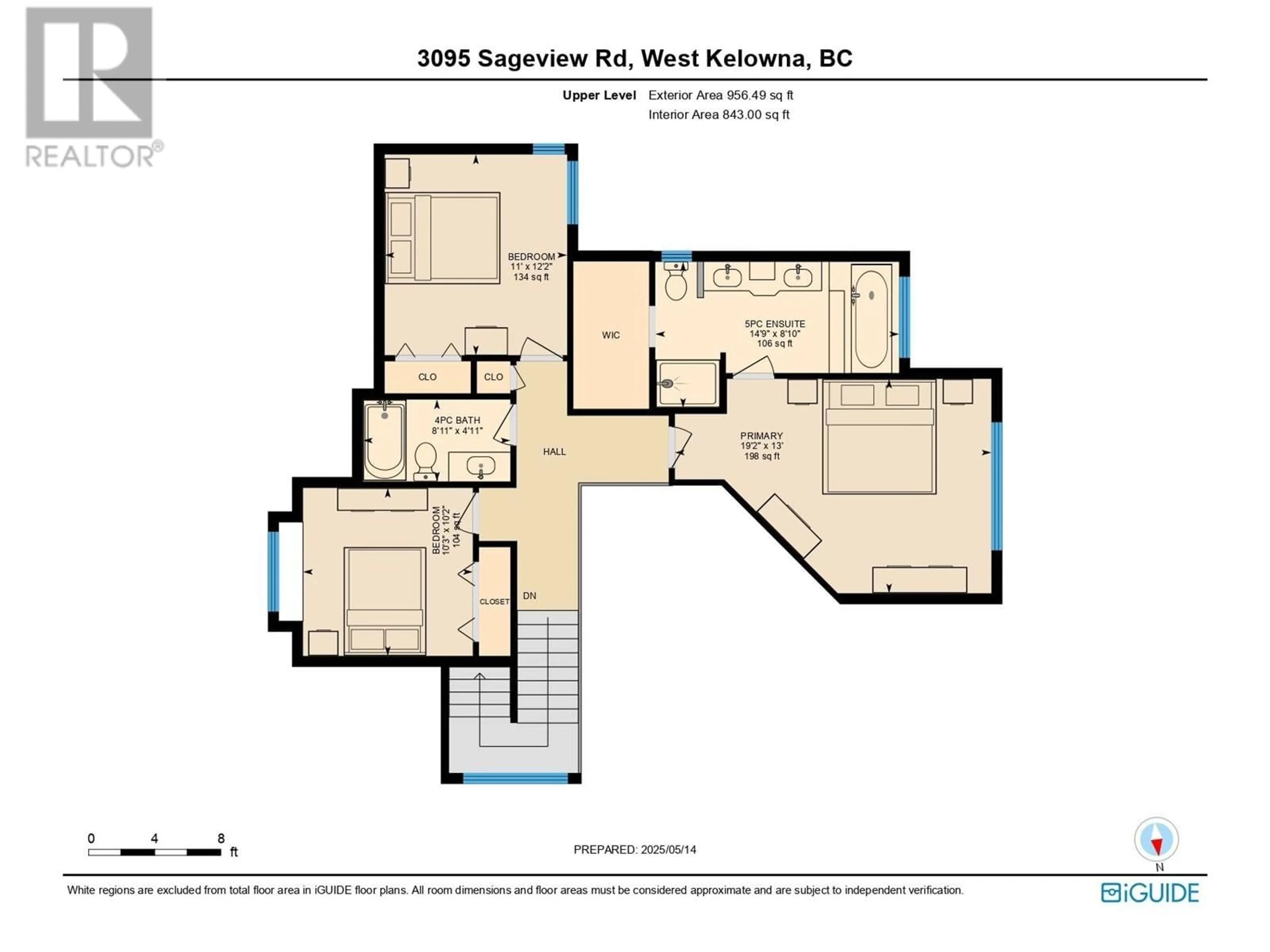 Floor plan for 3095 SAGEVIEW ROAD, West Kelowna British Columbia V4T3H2