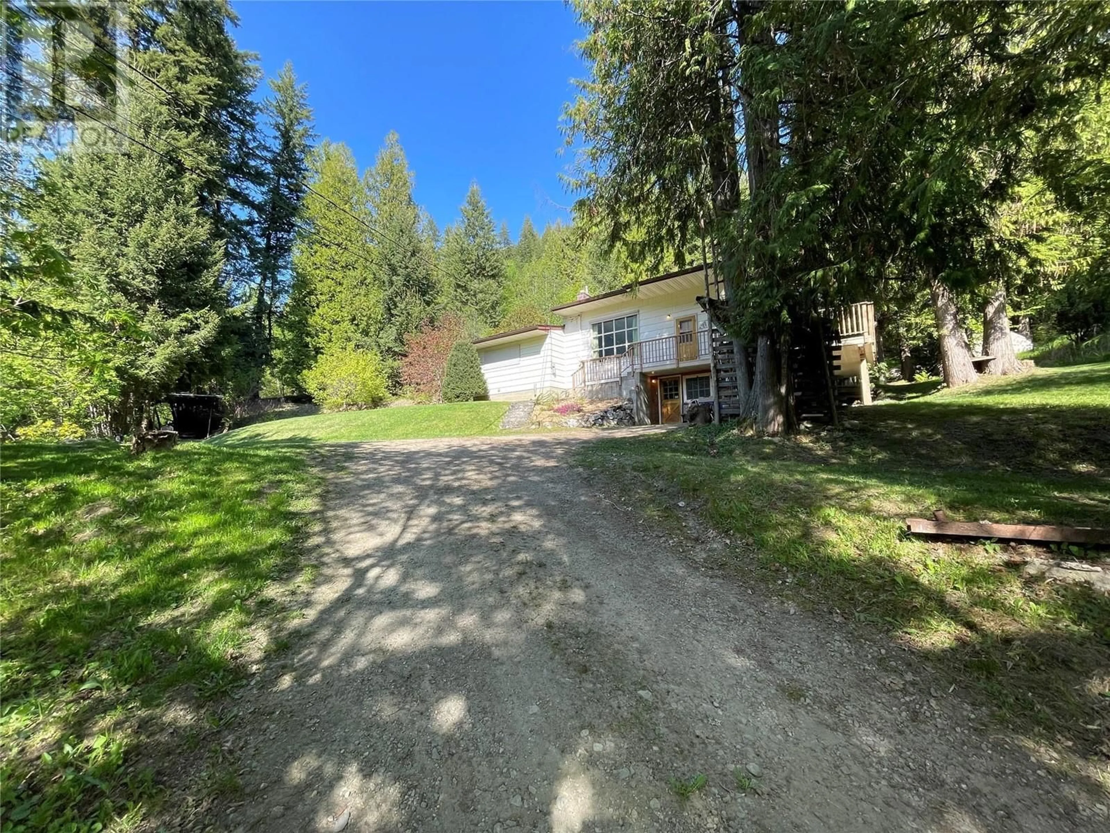 A pic from outside/outdoor area/front of a property/back of a property/a pic from drone, forest/trees view for 1706 BEALBY ROAD, Nelson British Columbia V1L3E2