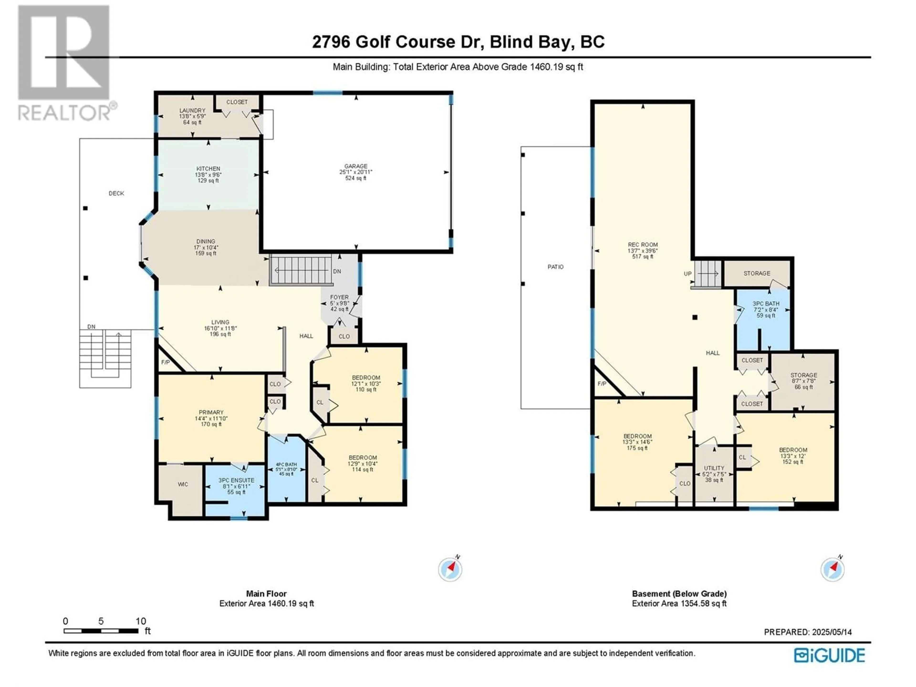 Floor plan for 2796 GOLF COURSE DRIVE, Blind Bay British Columbia V0E1H2