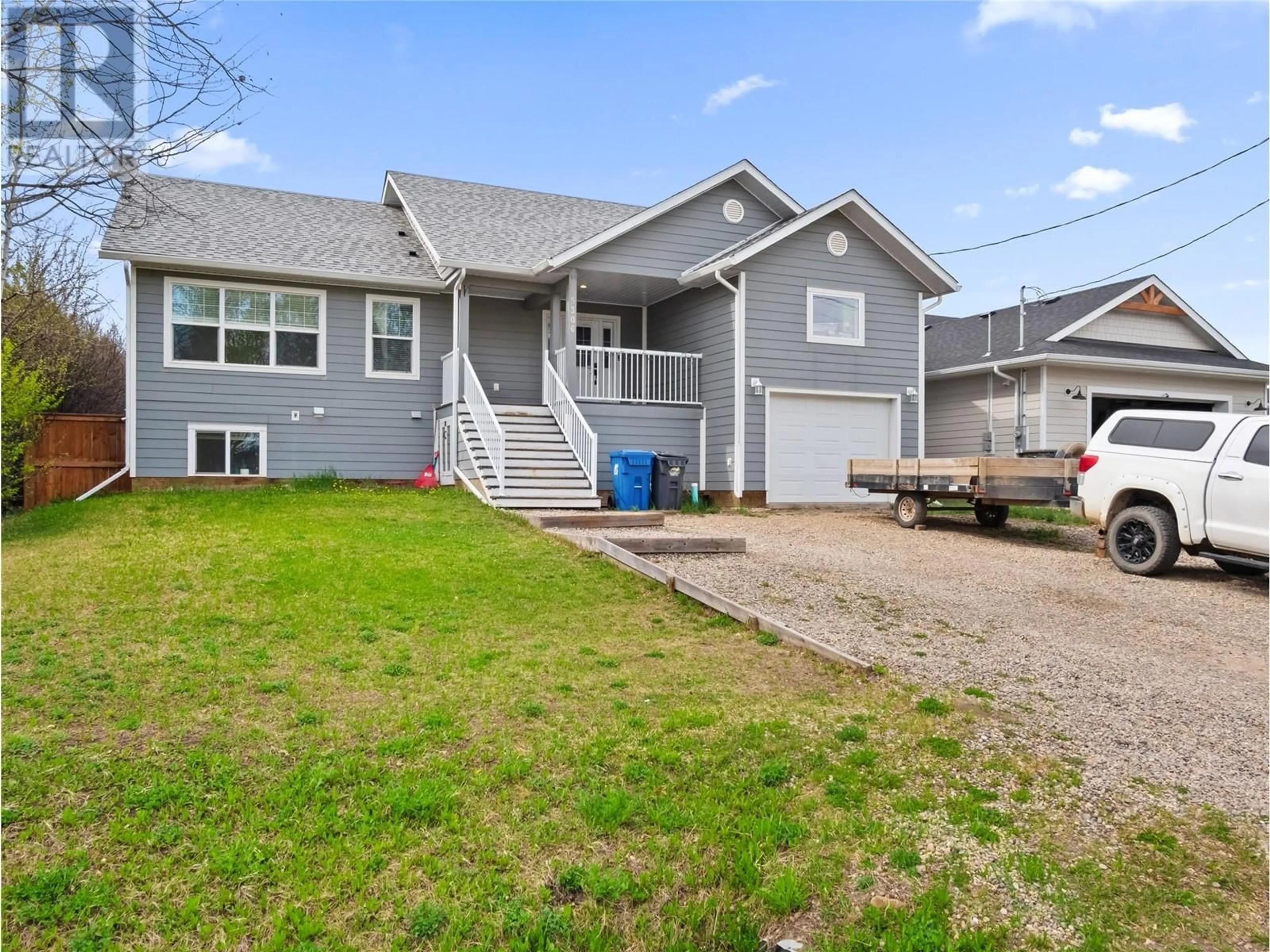 Home with vinyl exterior material, street for 5306 49 STREET, Pouce Coupe British Columbia V0C2C0