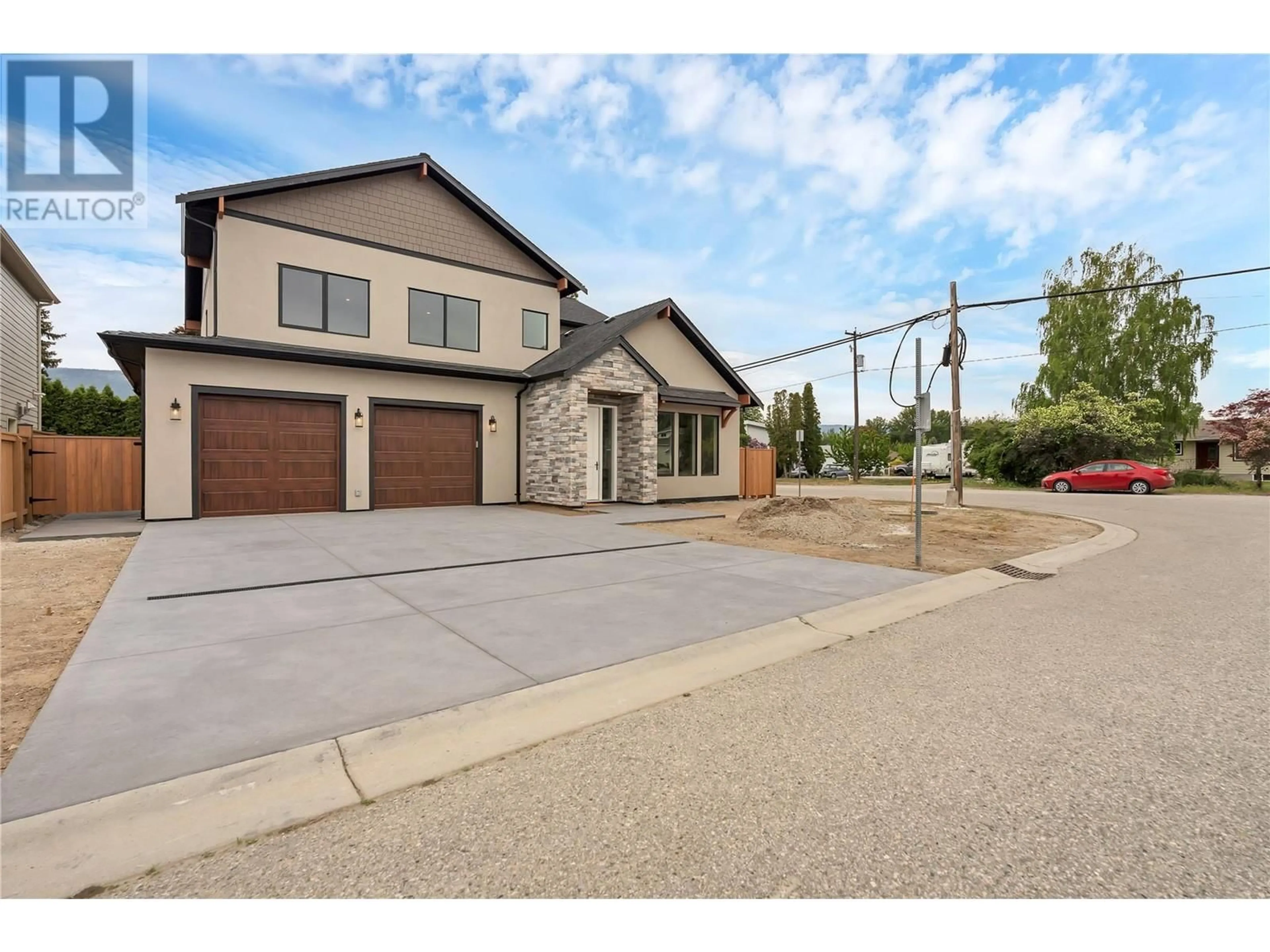 Home with brick exterior material, street for 1735 BRITTON ROAD, Summerland British Columbia V0H1Z9