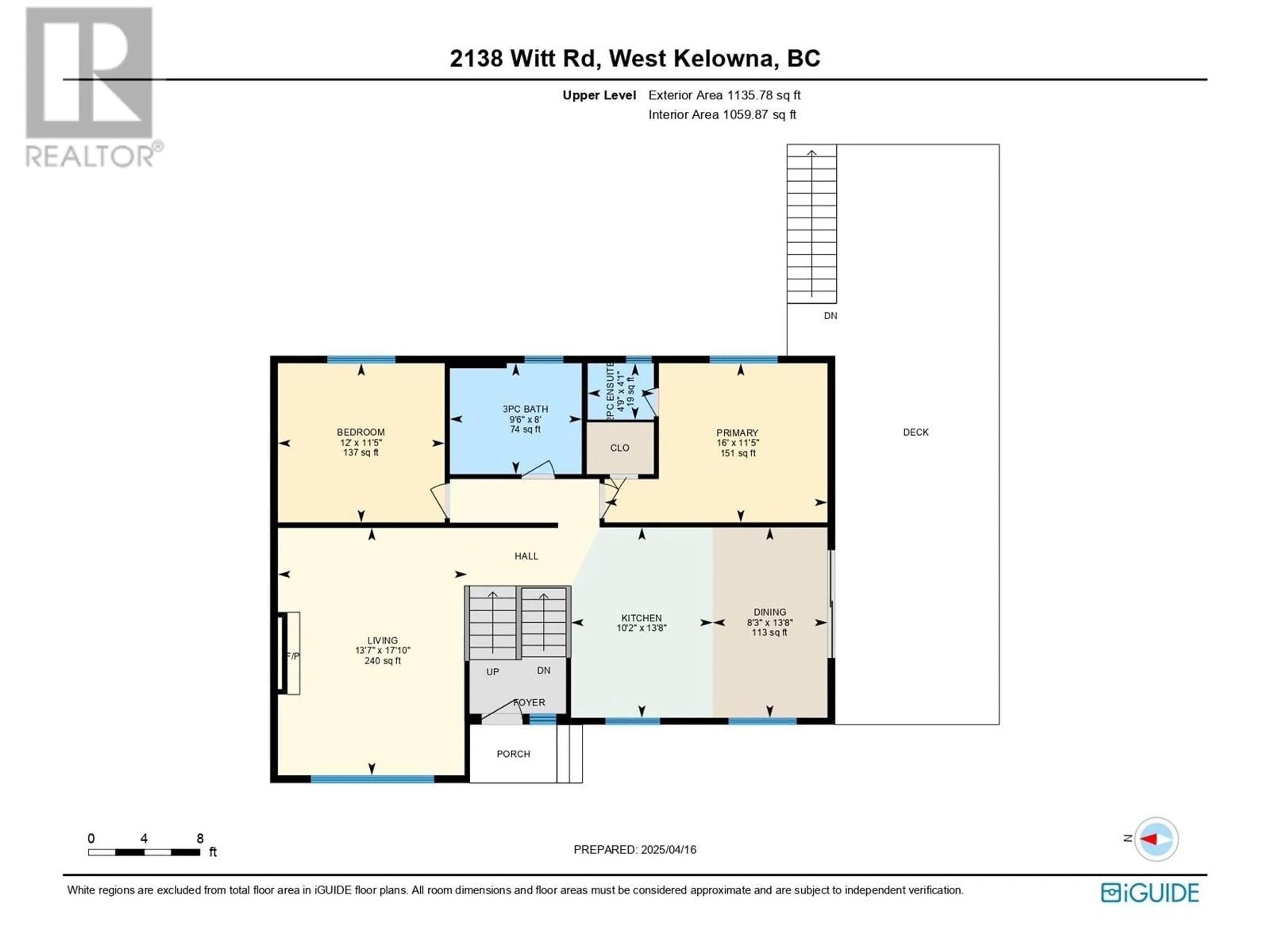 Floor plan for 2138 WITT ROAD, West Kelowna British Columbia V4T2C4