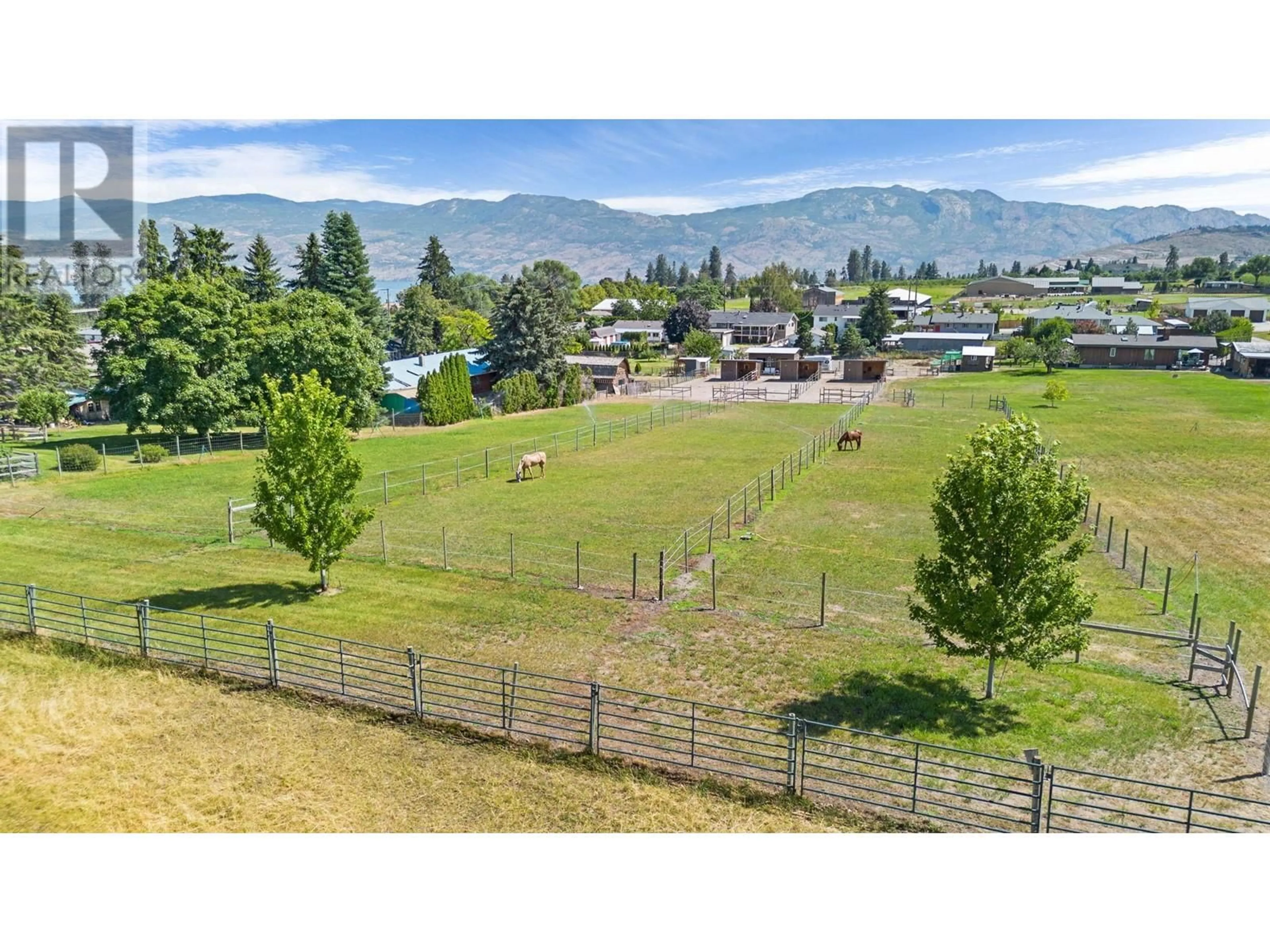 A pic from outside/outdoor area/front of a property/back of a property/a pic from drone, mountain view for 3131 ELLIOTT ROAD, West Kelowna British Columbia V4T1M7