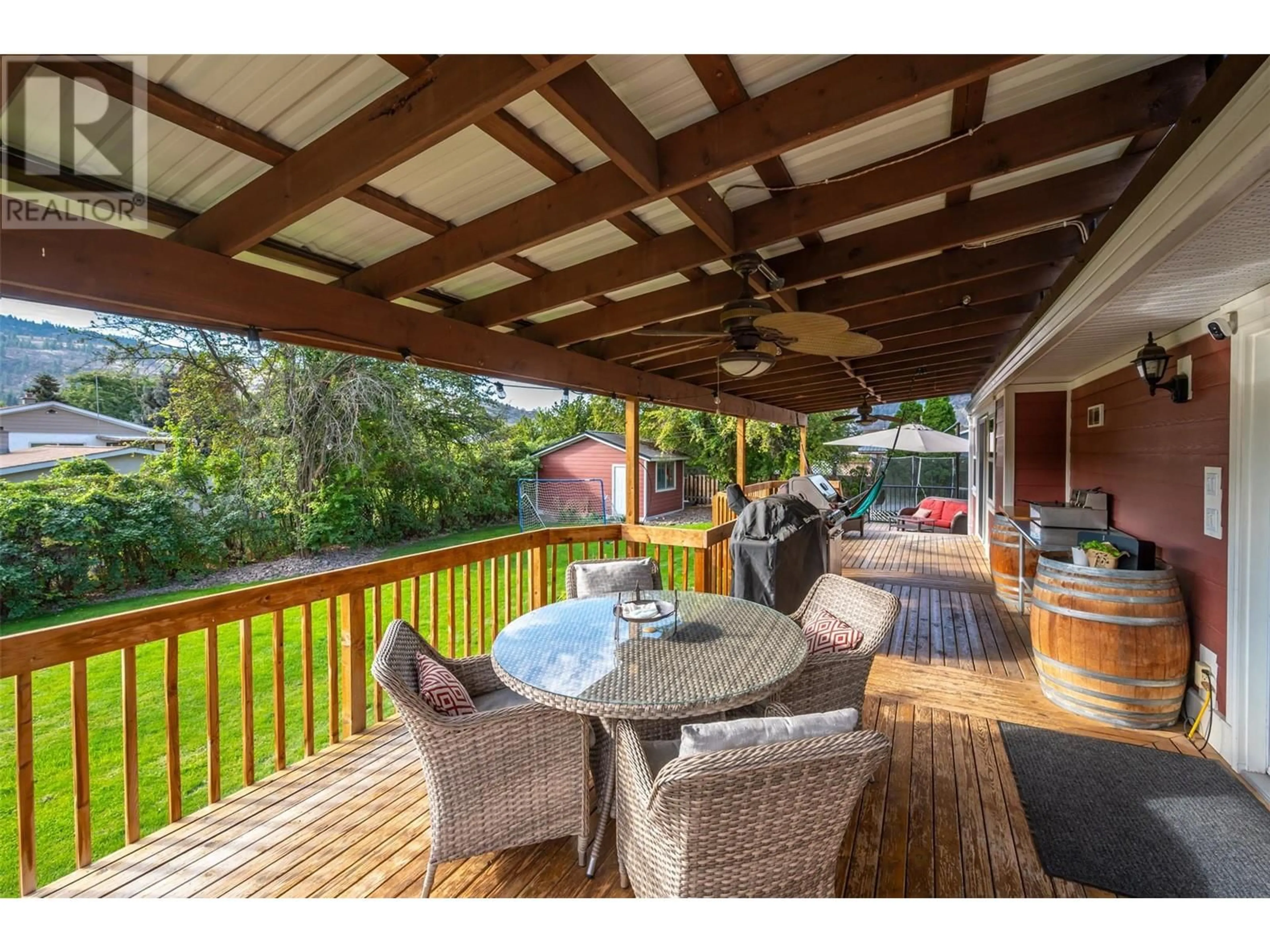 Patio, street for 5545 SAWMILL ROAD, Oliver British Columbia V0H1T9