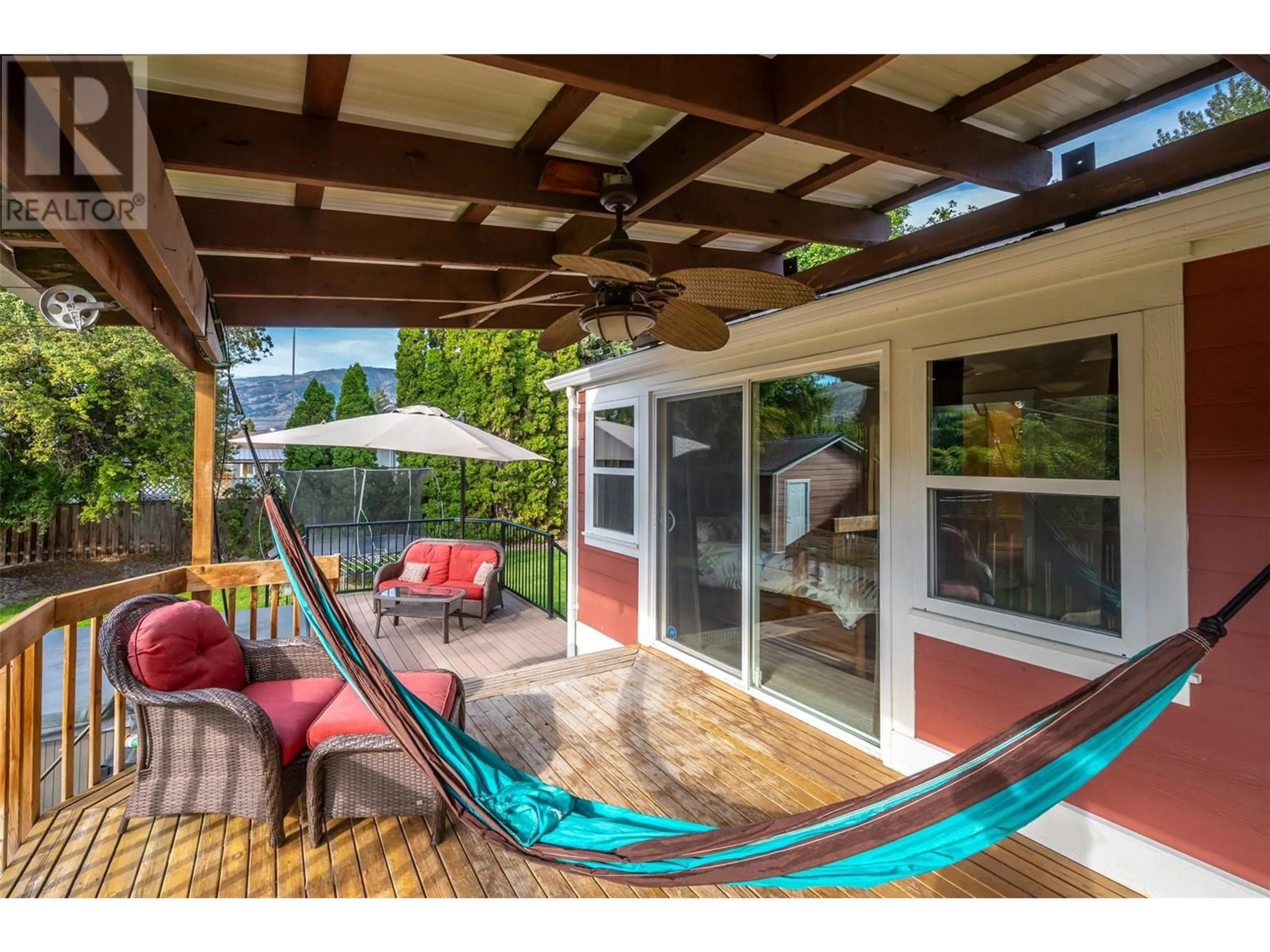 Patio, street for 5545 SAWMILL ROAD, Oliver British Columbia V0H1T9