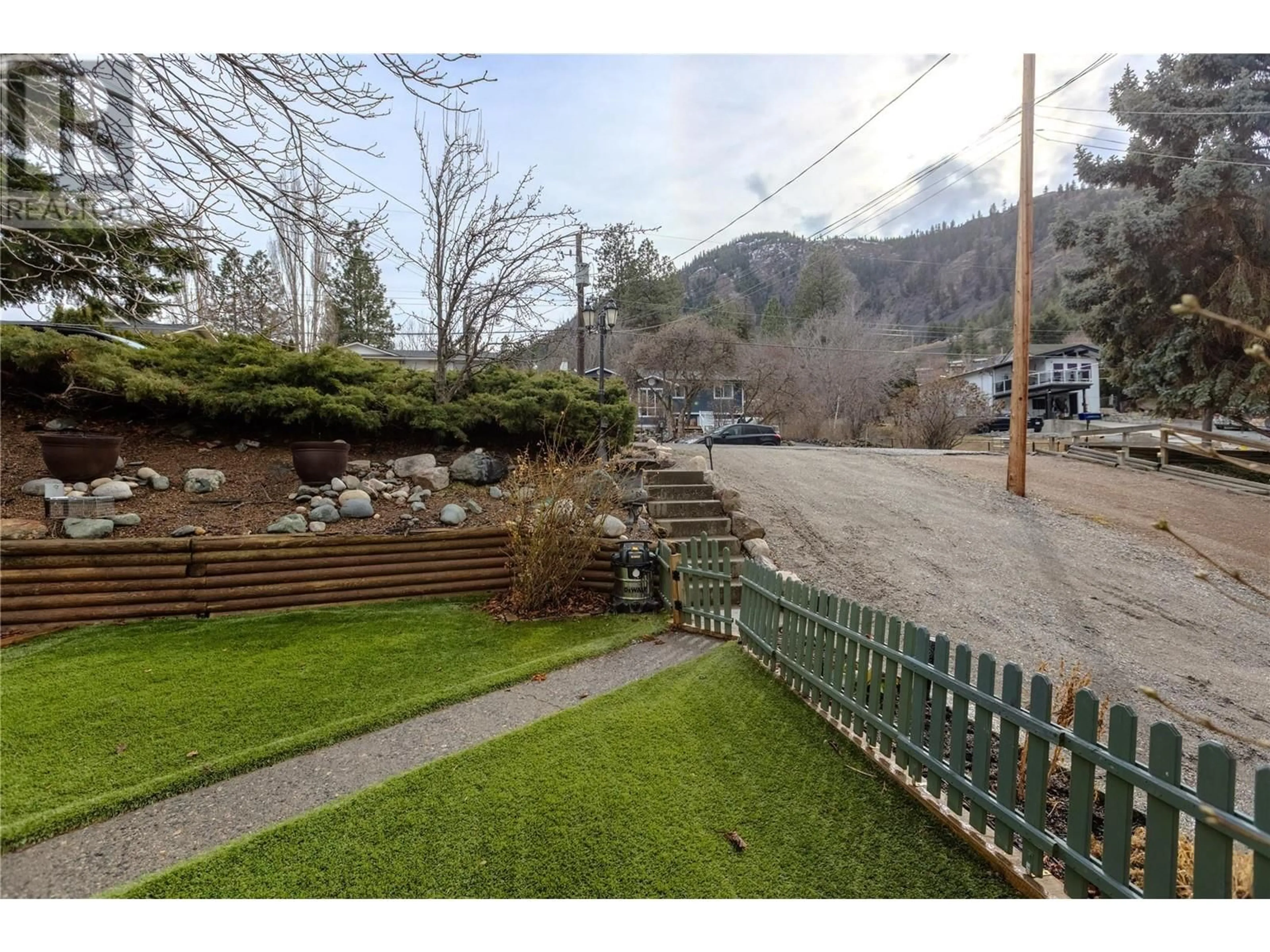 A pic from outside/outdoor area/front of a property/back of a property/a pic from drone, mountain view for 5400 MORRIS PLACE, Kamloops British Columbia V2C5S3