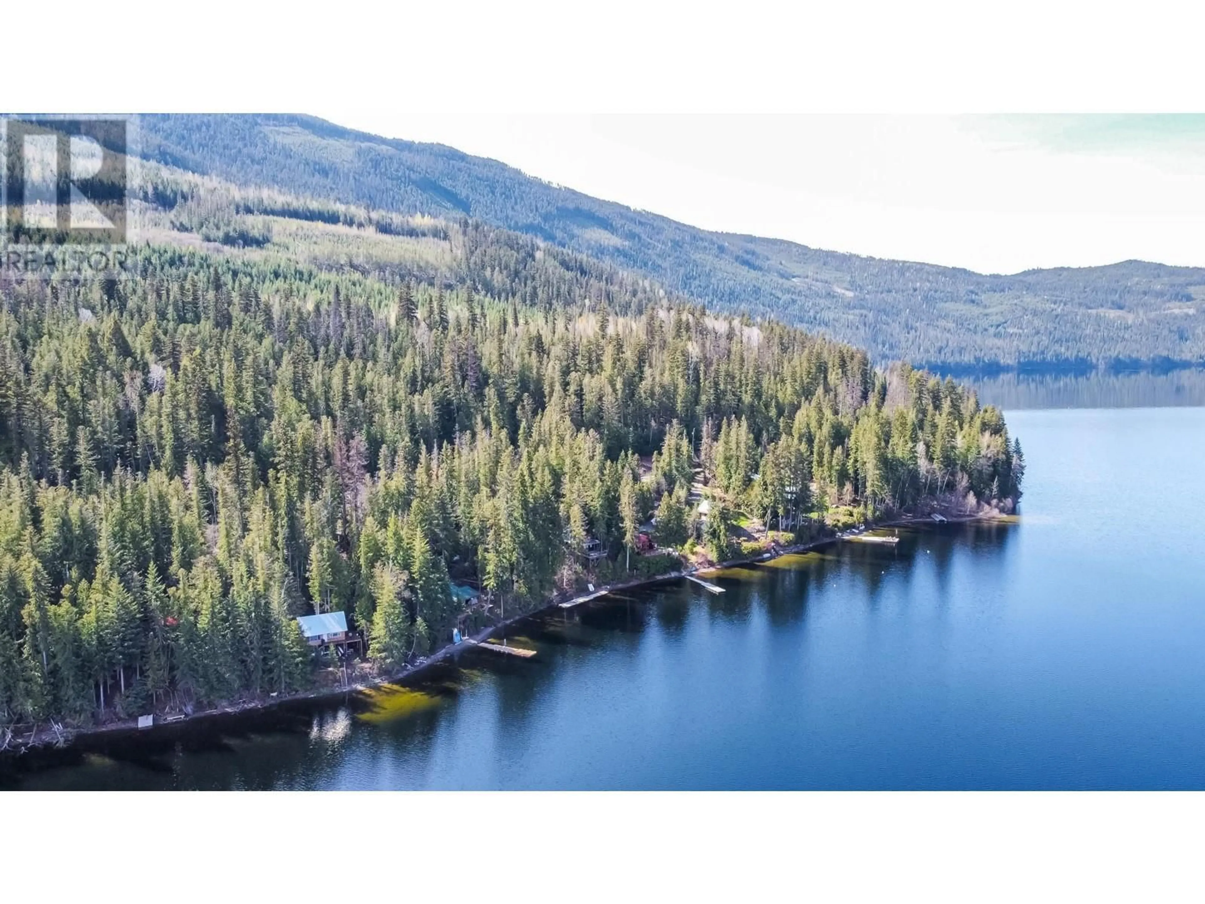 A pic from outside/outdoor area/front of a property/back of a property/a pic from drone, water/lake/river/ocean view for 5305 EAST BARRIERE  FSR LAKE, Barriere British Columbia V0E1E0