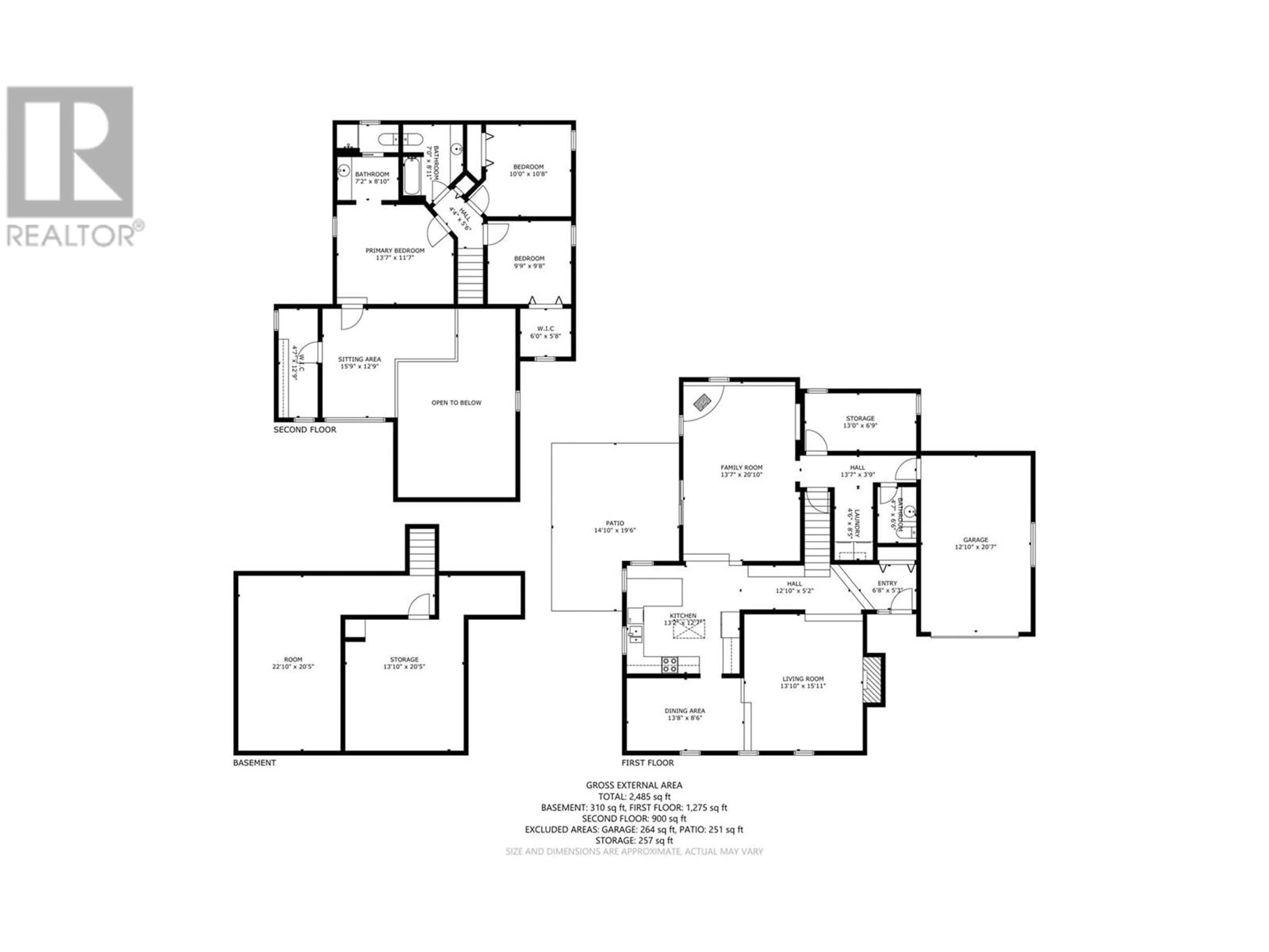 Floor plan for 4103 14 STREET, Vernon British Columbia V1T8B9