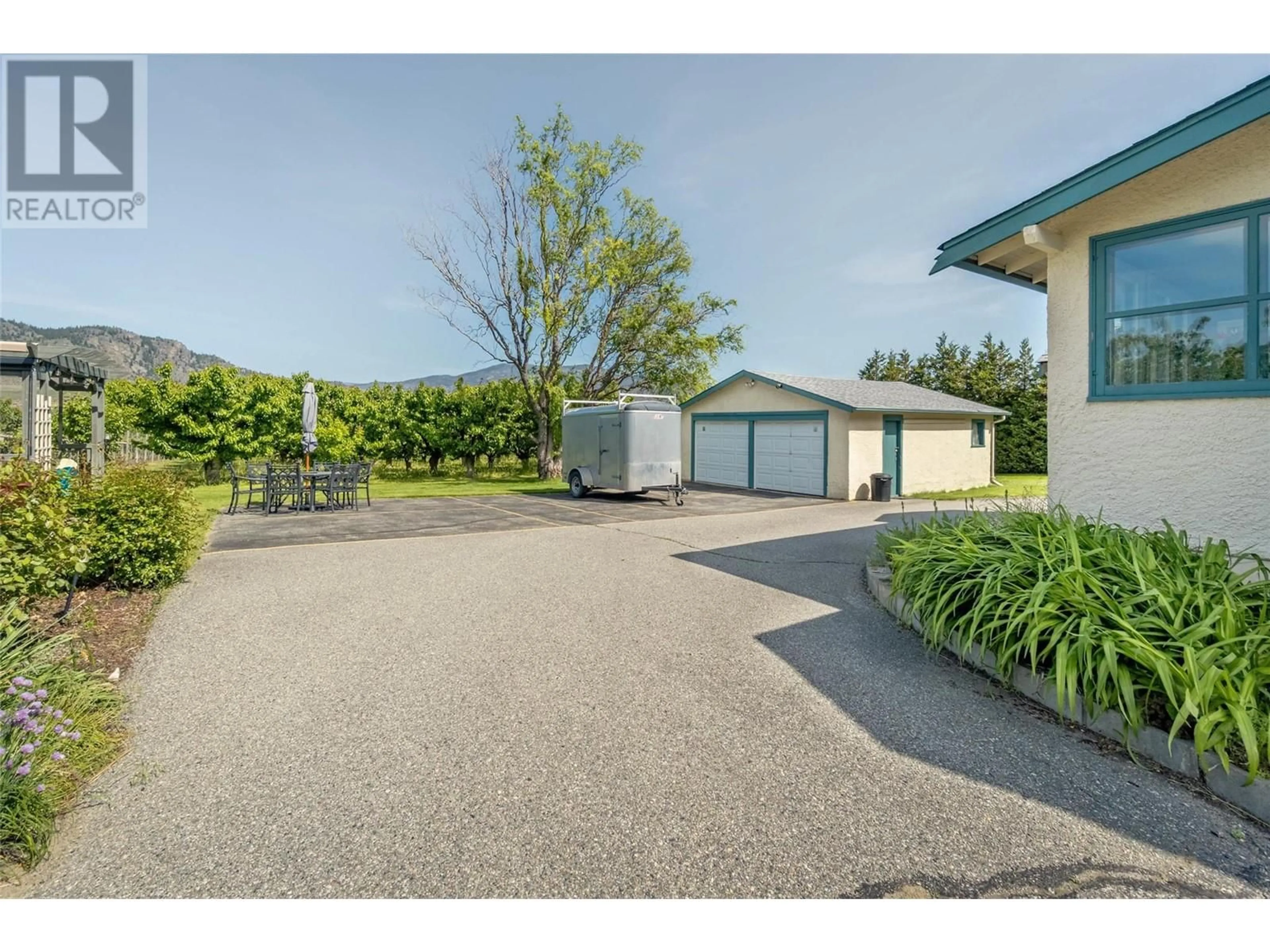 A pic from outside/outdoor area/front of a property/back of a property/a pic from drone, unknown for 4371 HIGHWAY 97 OTHER, Oliver British Columbia V0H1T1