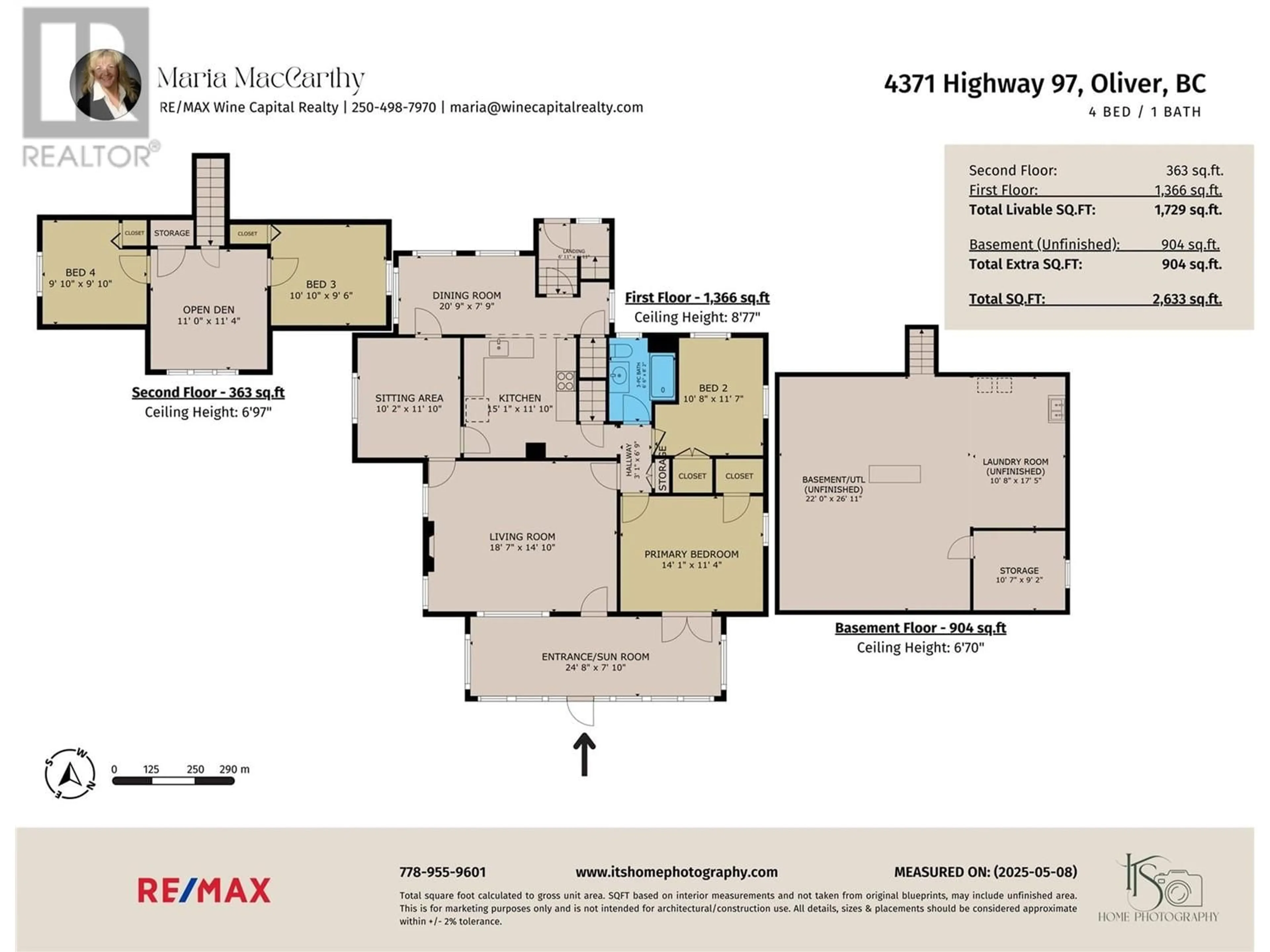 Floor plan for 4371 HIGHWAY 97 OTHER, Oliver British Columbia V0H1T1
