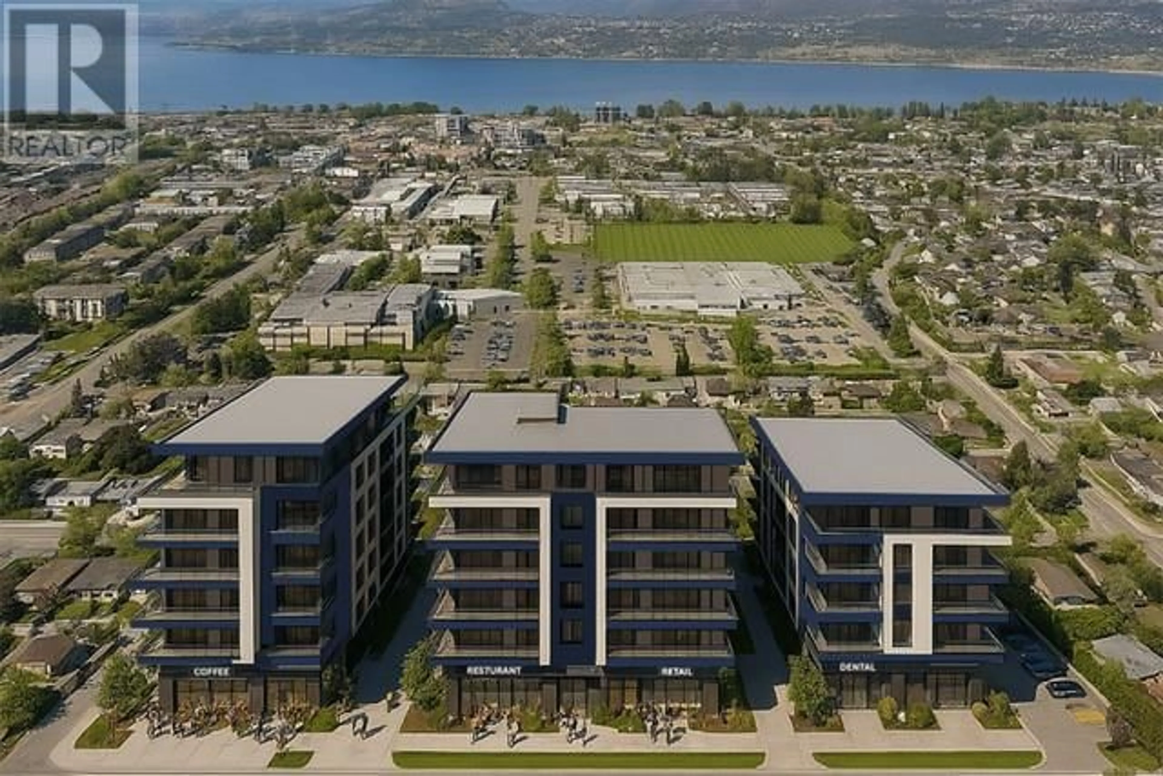 A pic from outside/outdoor area/front of a property/back of a property/a pic from drone, water/lake/river/ocean view for 2909 BOUVETTE STREET, Kelowna British Columbia V1Y3K5