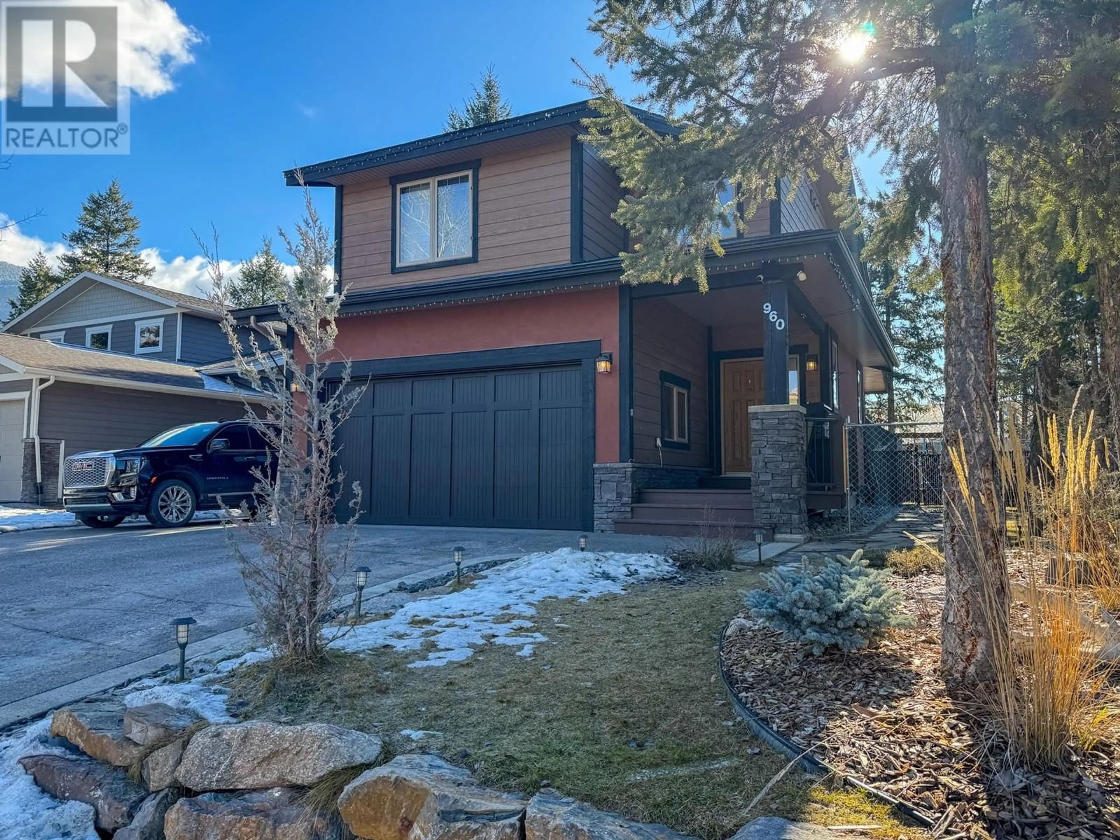 Home with brick exterior material, street for 960 COPPER POINT WAY, Invermere British Columbia V0A1K3