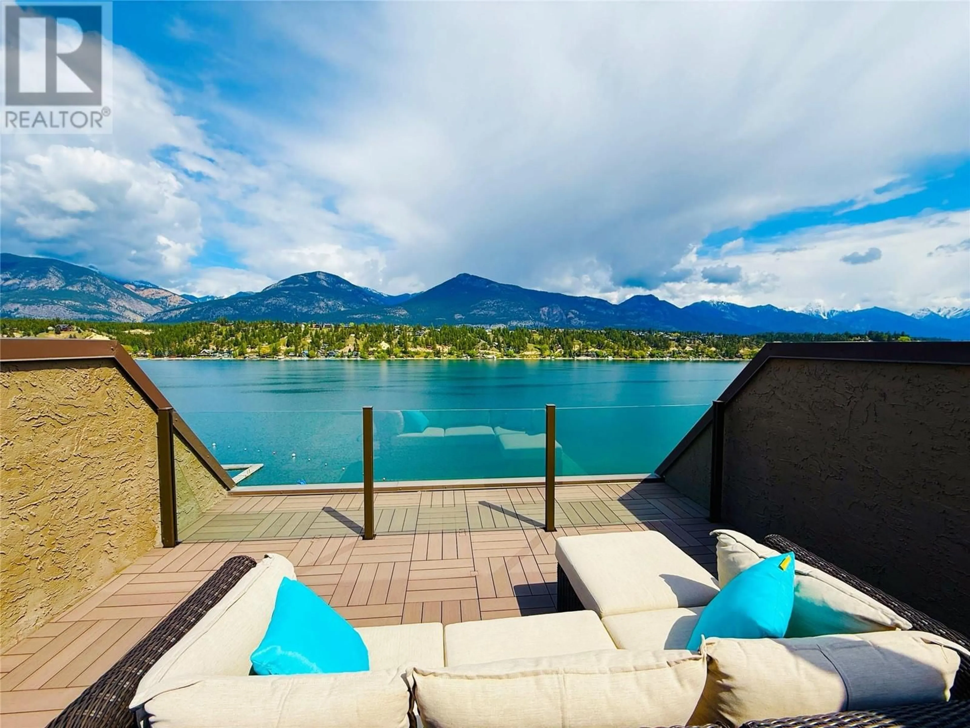 Patio, water/lake/river/ocean view for 20 - 1517 2ND AVENUE, Invermere British Columbia V0A1K4