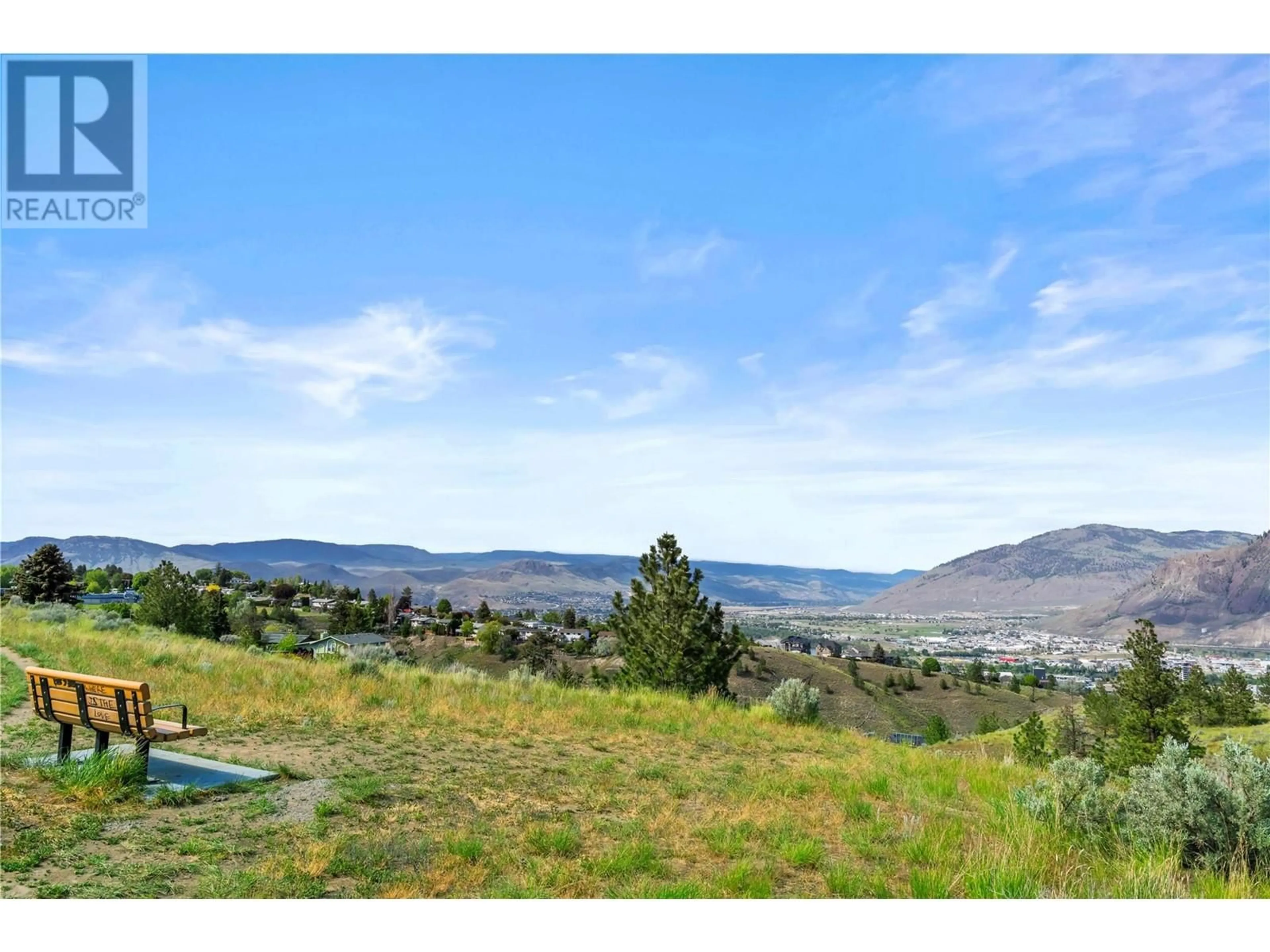 A pic from outside/outdoor area/front of a property/back of a property/a pic from drone, mountain view for 18 - 1555 SUMMIT DRIVE, Kamloops British Columbia V2C5W2