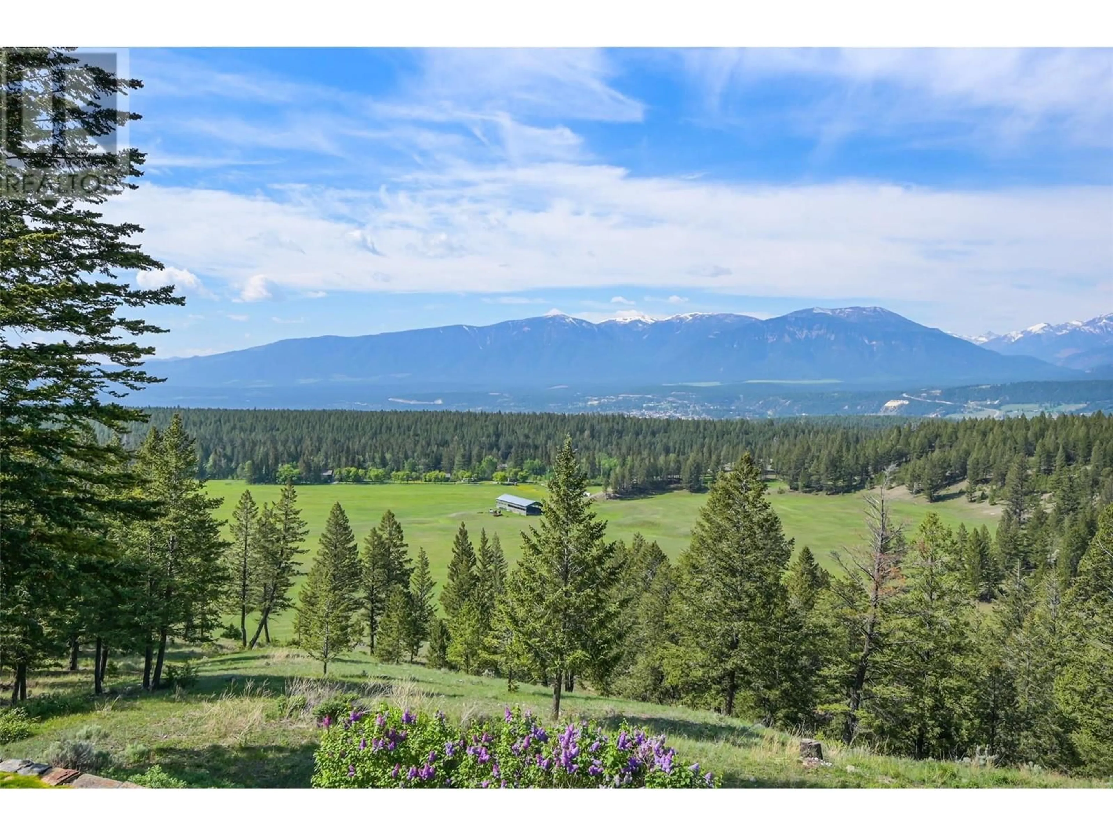 A pic from outside/outdoor area/front of a property/back of a property/a pic from drone, mountain view for 9520 JUNIPER HEIGHTS ROAD, Invermere British Columbia V0A1K2