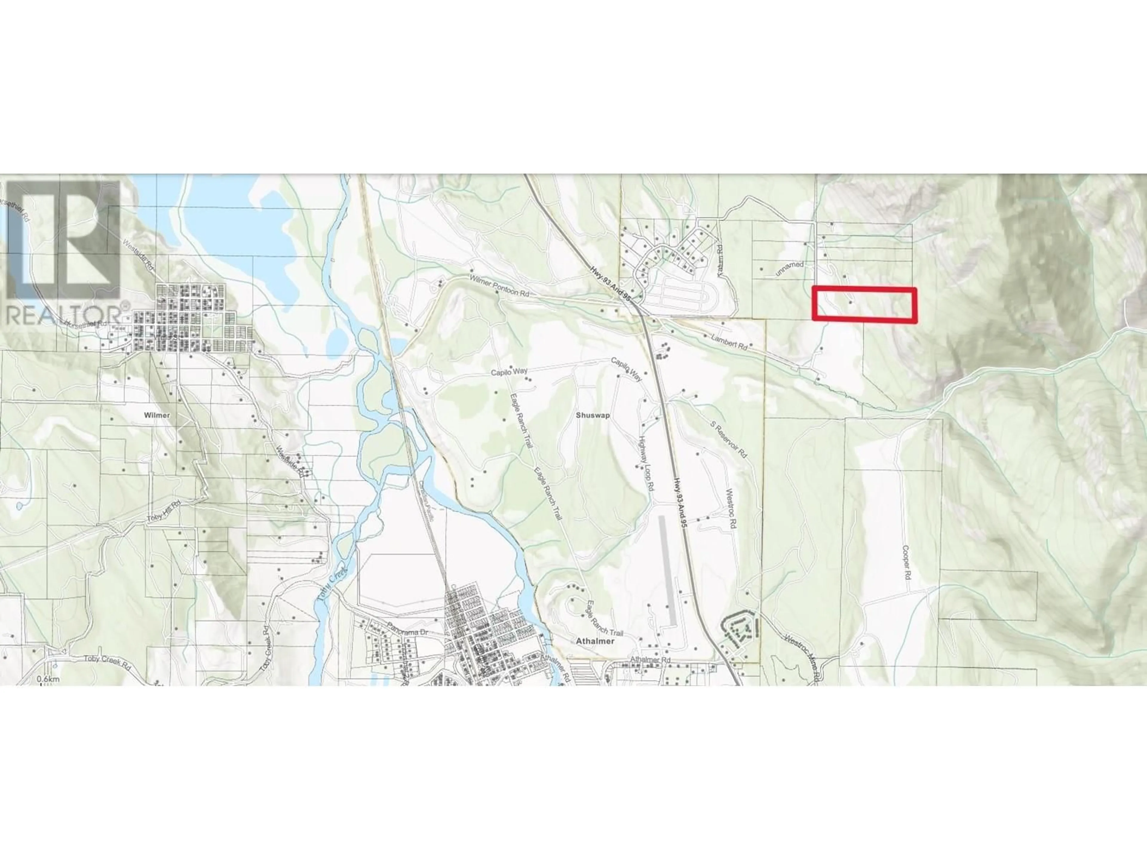 Picture of a map for 9520 JUNIPER HEIGHTS ROAD, Invermere British Columbia V0A1K2