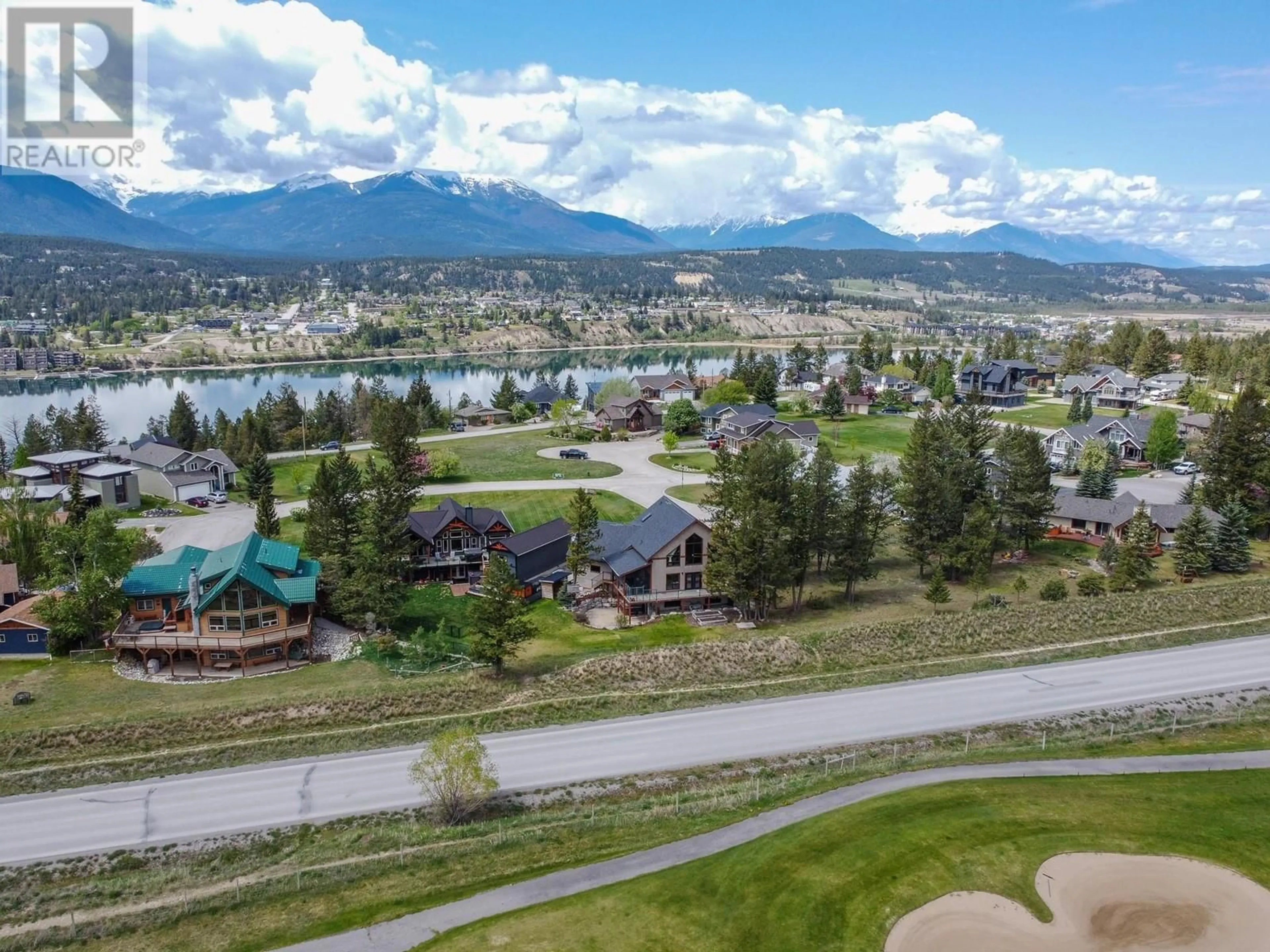 A pic from outside/outdoor area/front of a property/back of a property/a pic from drone, mountain view for 44 - 640 UPPER LAKEVIEW ROAD, Invermere British Columbia V0A1K3