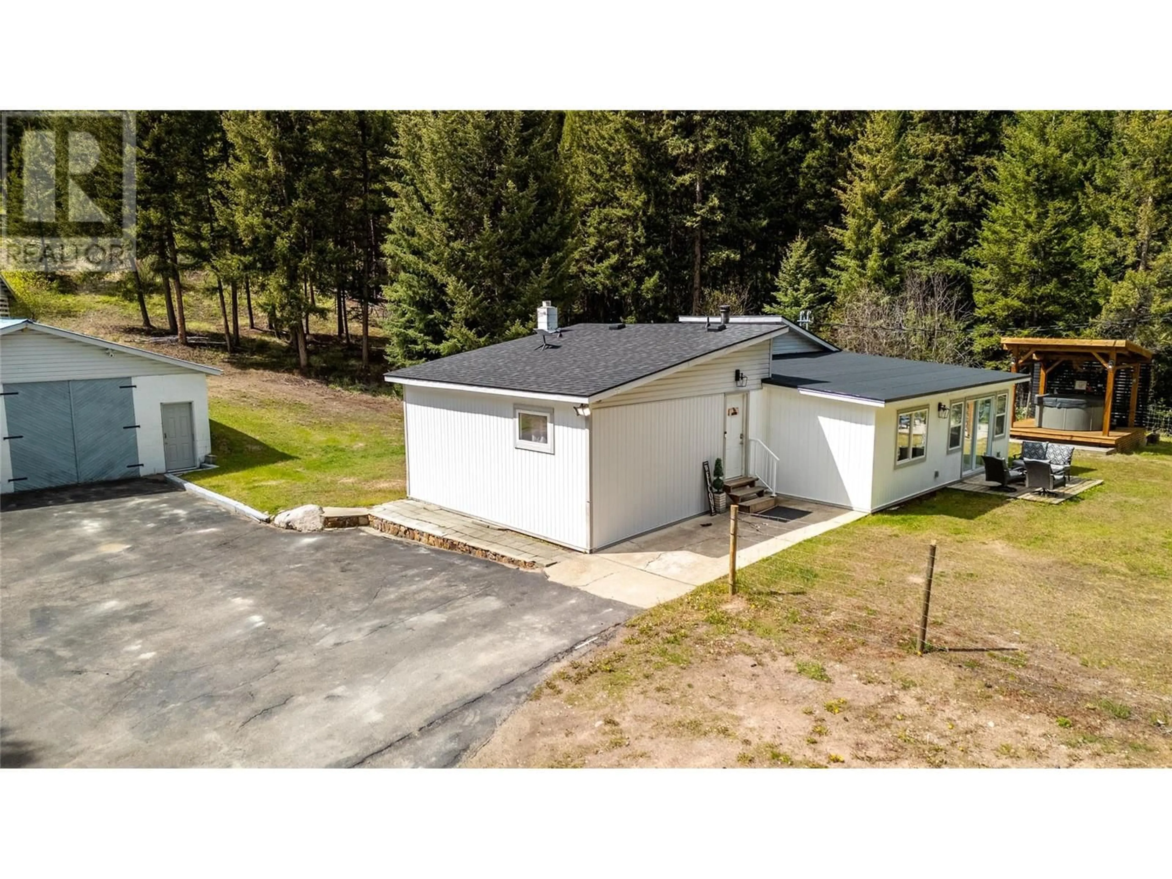 A pic from outside/outdoor area/front of a property/back of a property/a pic from drone, unknown for 2408 PRINCETON-SUMMERLAND ROAD, Princeton British Columbia V0X1W0
