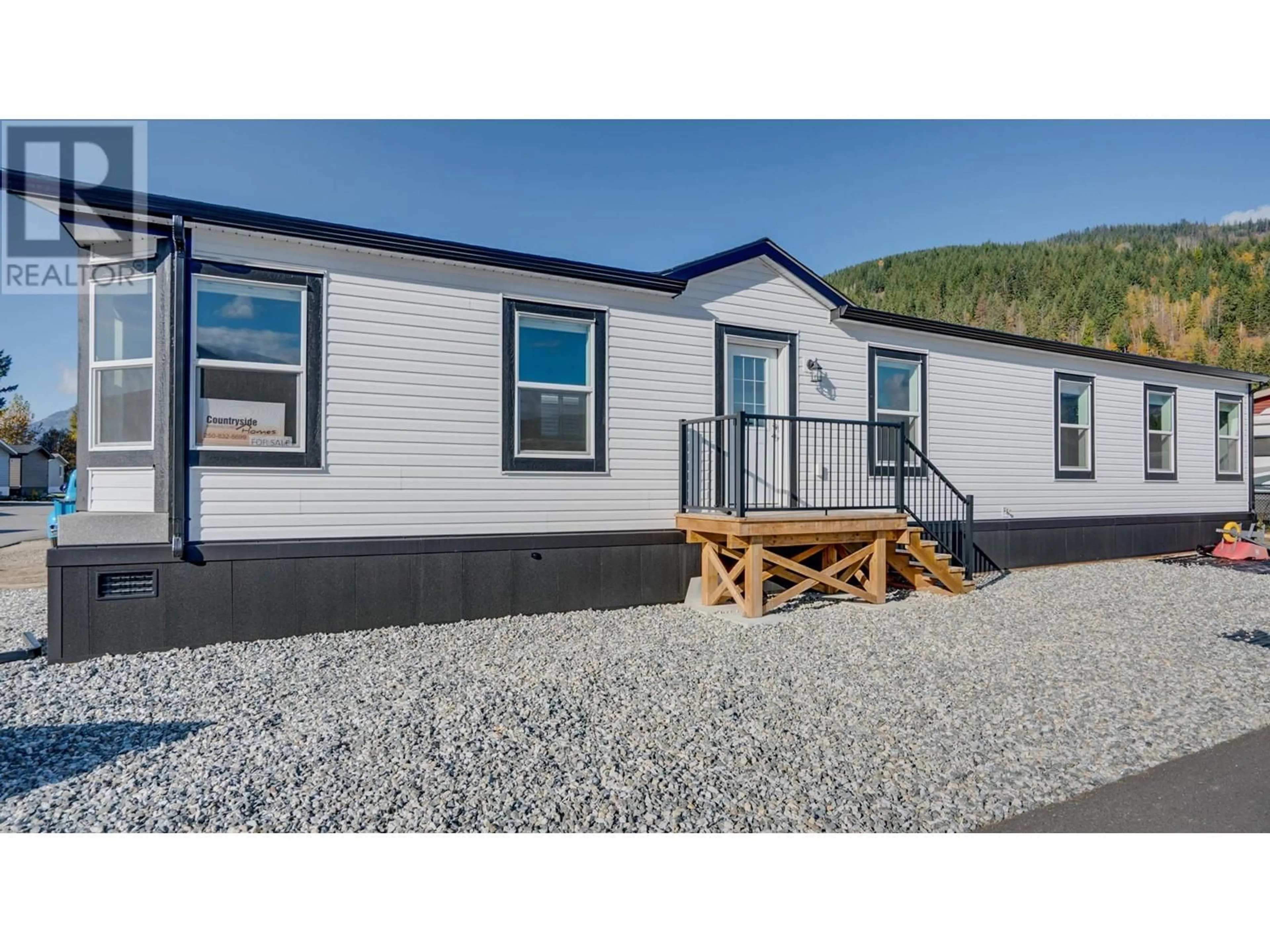 Home with vinyl exterior material, mountain view for 23 - 1705 HILLIER ROAD EAST, Sicamous British Columbia V0E2V4