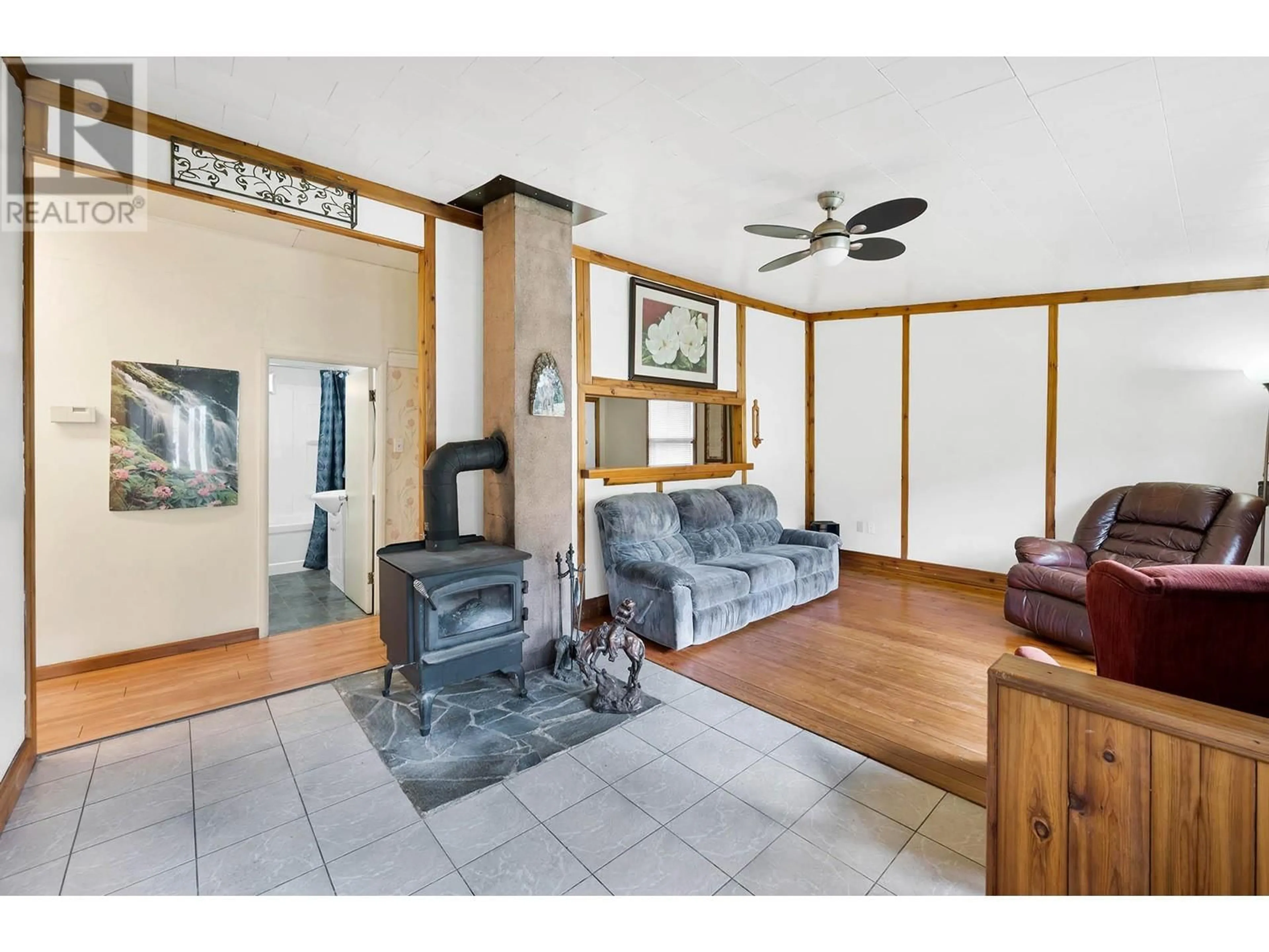 Living room with furniture, ceramic/tile floor for 3782 RIVER DRIVE, Blue River British Columbia V0E1C0