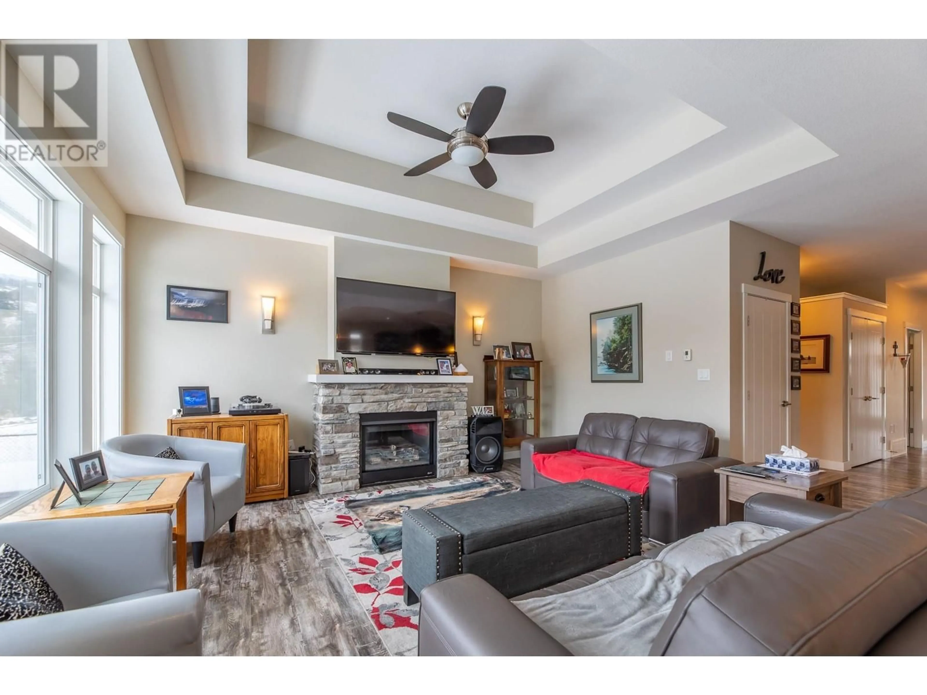 Living room with furniture, unknown for 2189 BRENT DRIVE, Penticton British Columbia V2A8M9