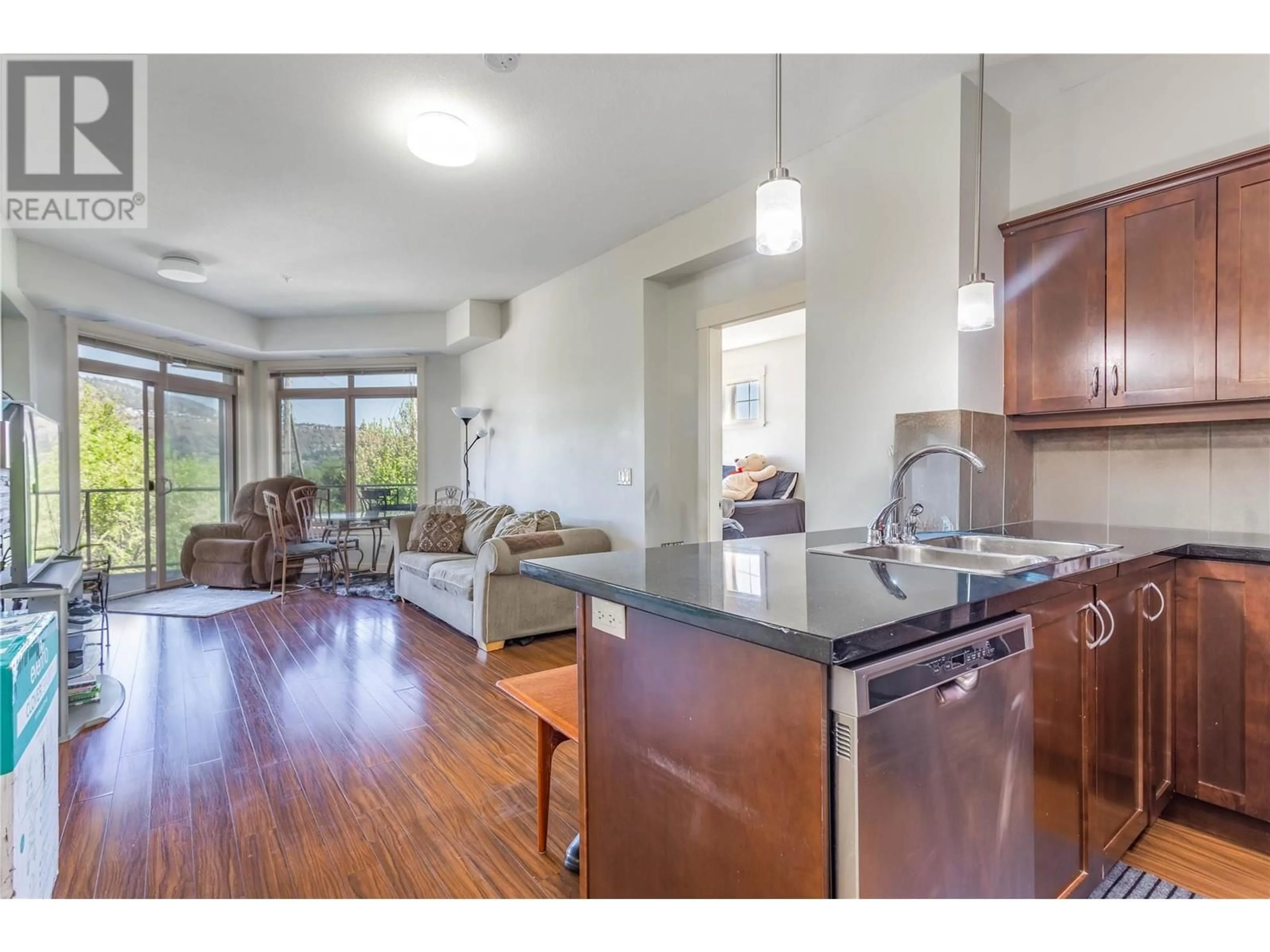 Open concept kitchen, unknown for 304 - 3533 CARRINGTON ROAD, West Kelowna British Columbia V4T2W6