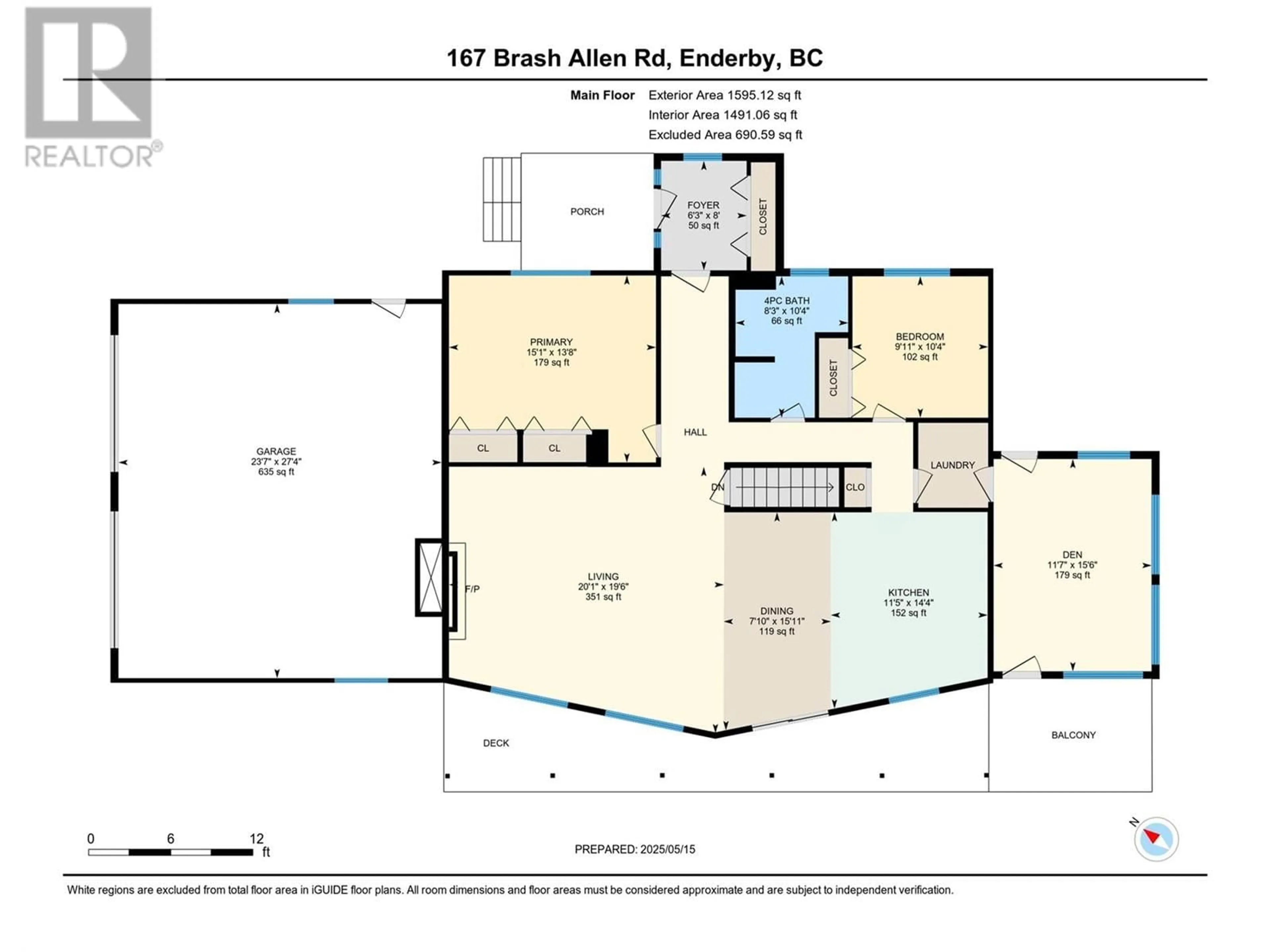 Floor plan for 167 BRASH-ALLEN ROAD, Enderby British Columbia V0E1V4