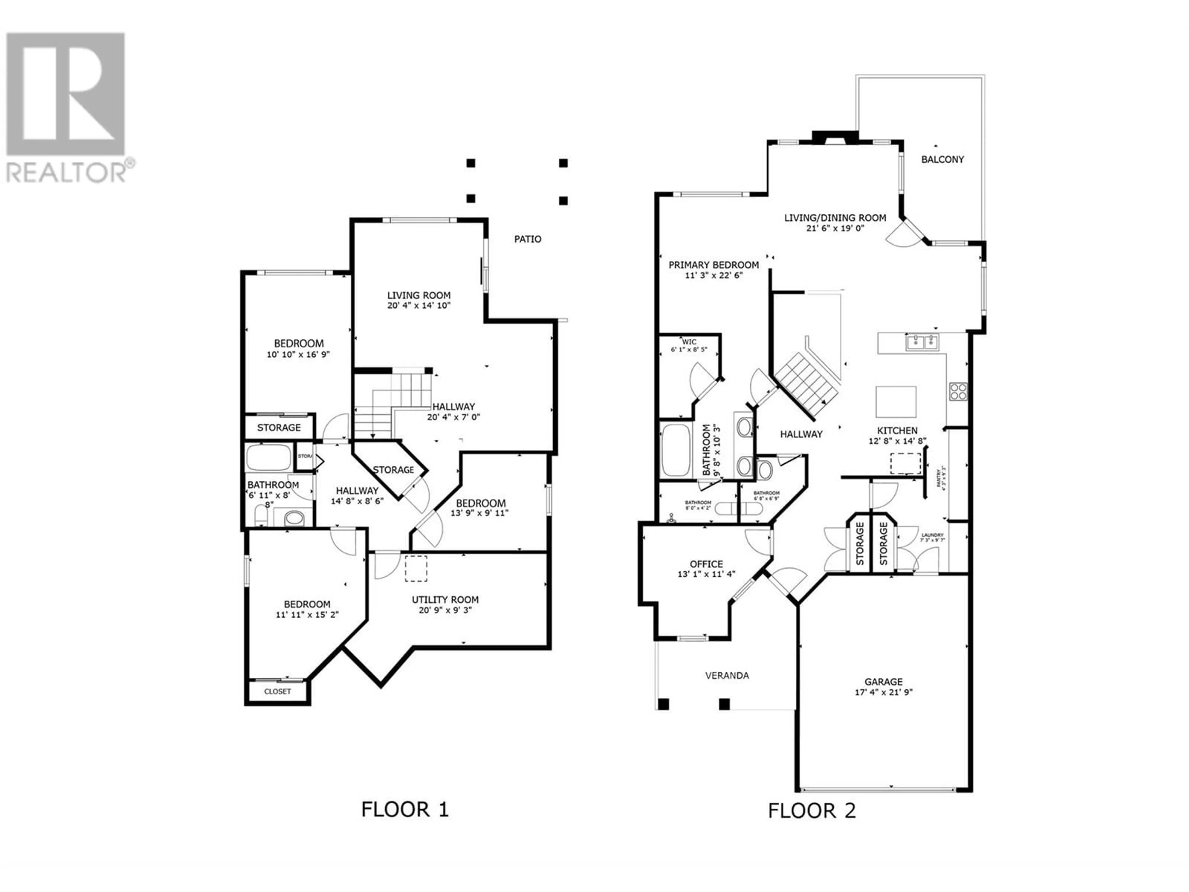 Floor plan for 5042 SOUTH RIDGE DRIVE, Kelowna British Columbia V1W4W6