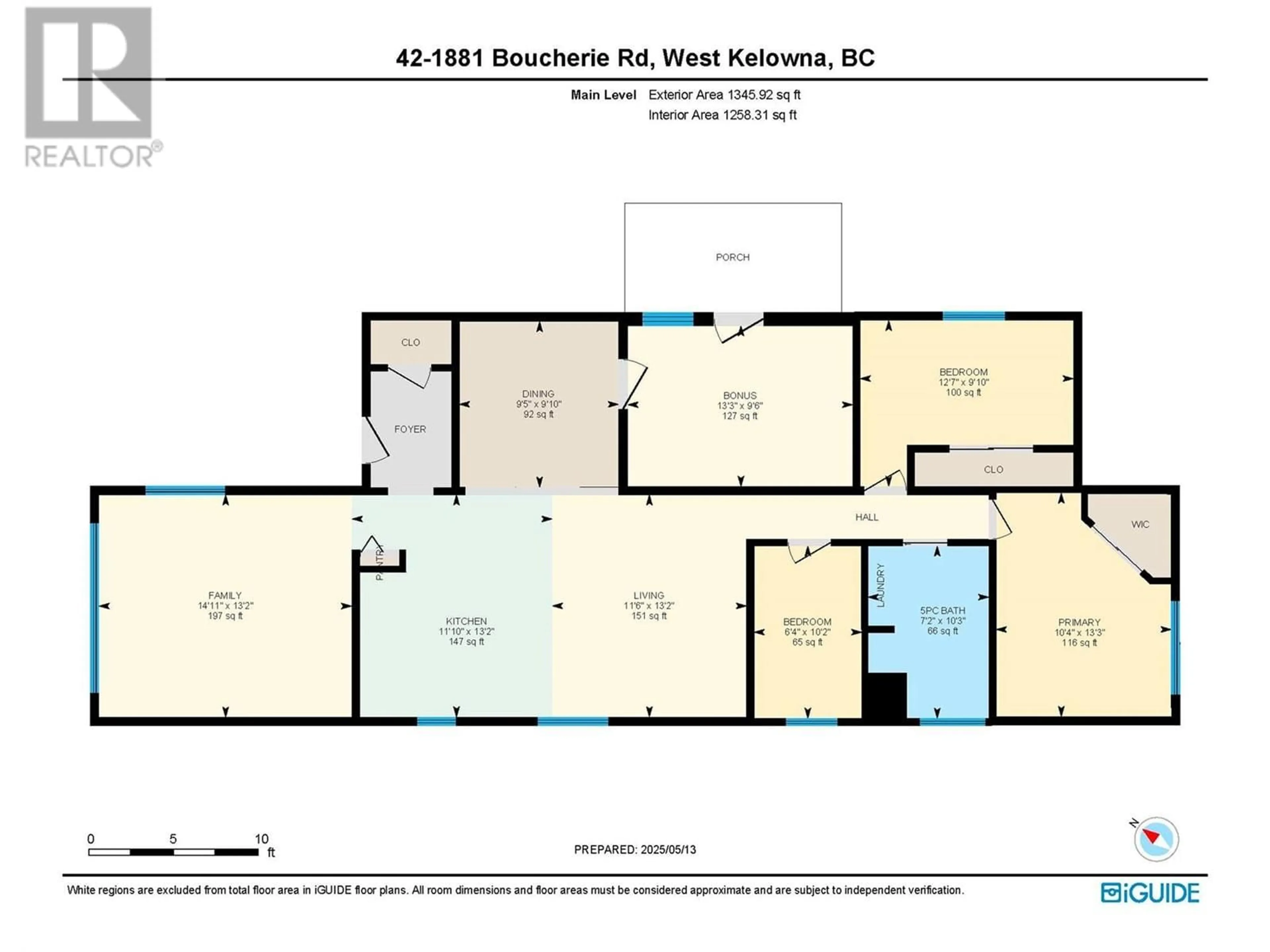 Floor plan for 42 - 1881 BOUCHERIE ROAD, Westbank British Columbia V4T0C9
