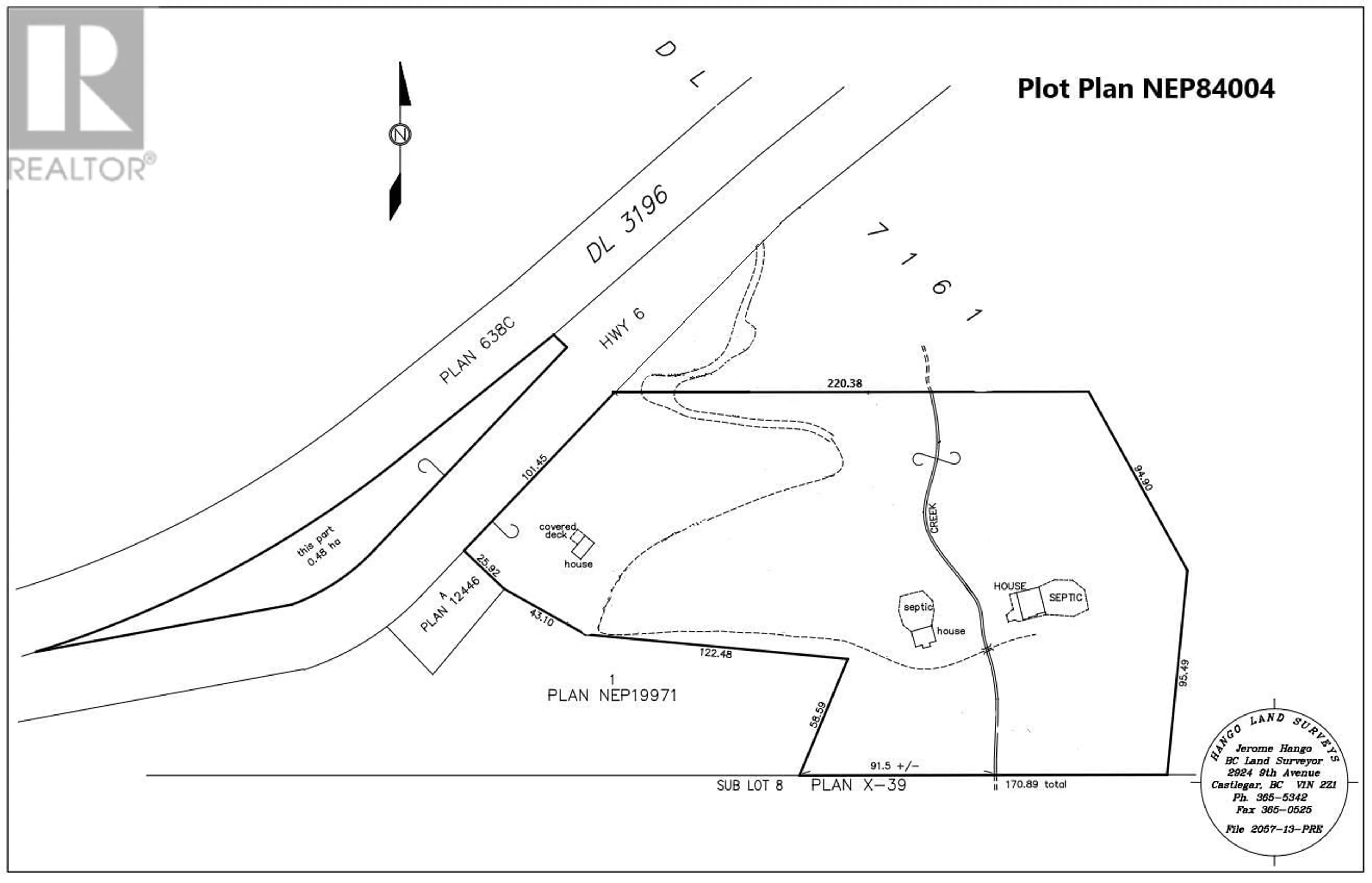 Picture of a map for 4820 6 HIGHWAY, Winlaw British Columbia V0G2J0