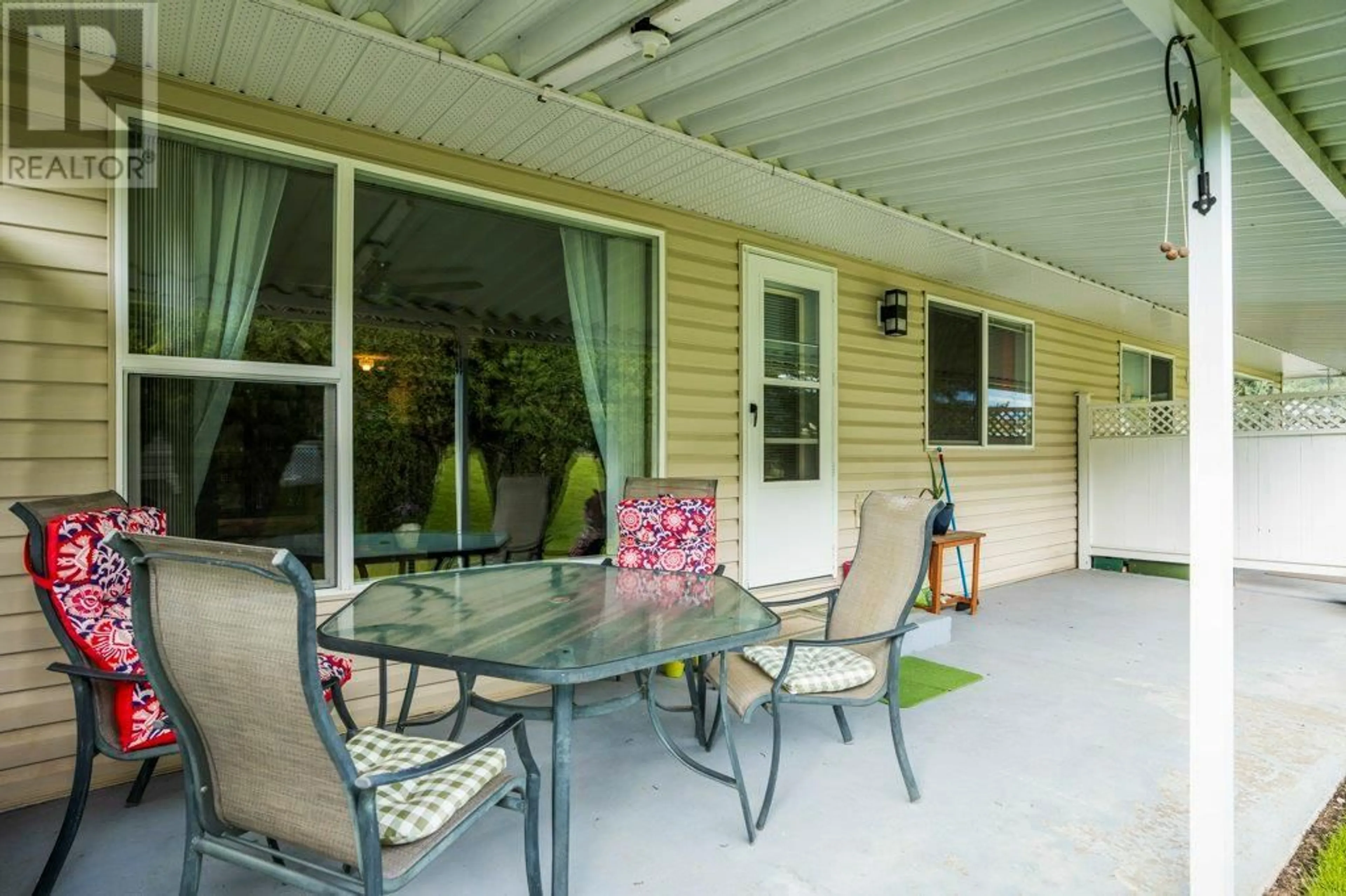 Patio, water/lake/river/ocean view for 14 - 2675 PINE AVENUE, Lumby British Columbia V0E2G5